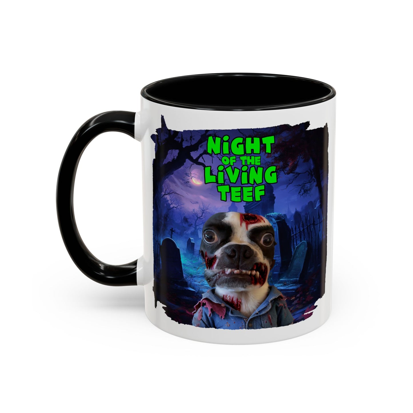 Night of the Living Teef Accent Mug: Zombie Sips