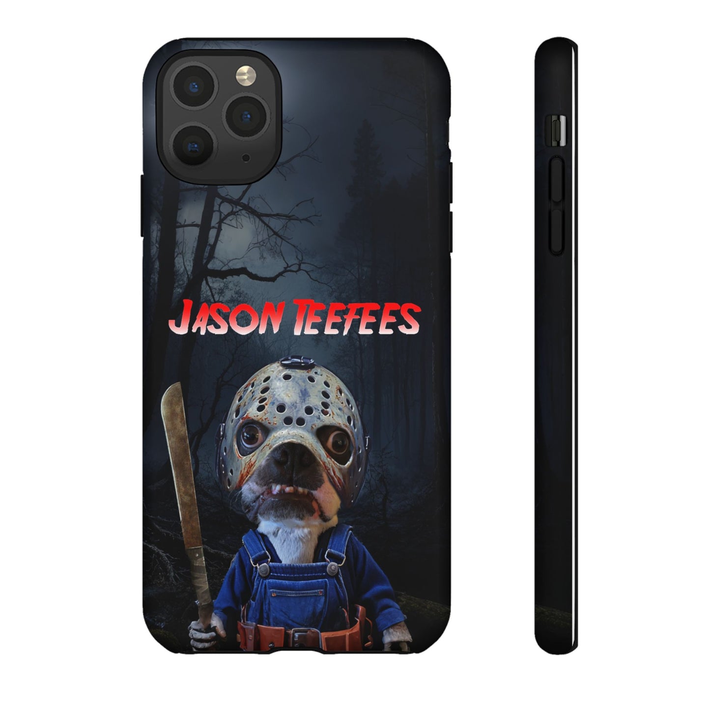 Masked Mischief: Jason Teefees Phone Case