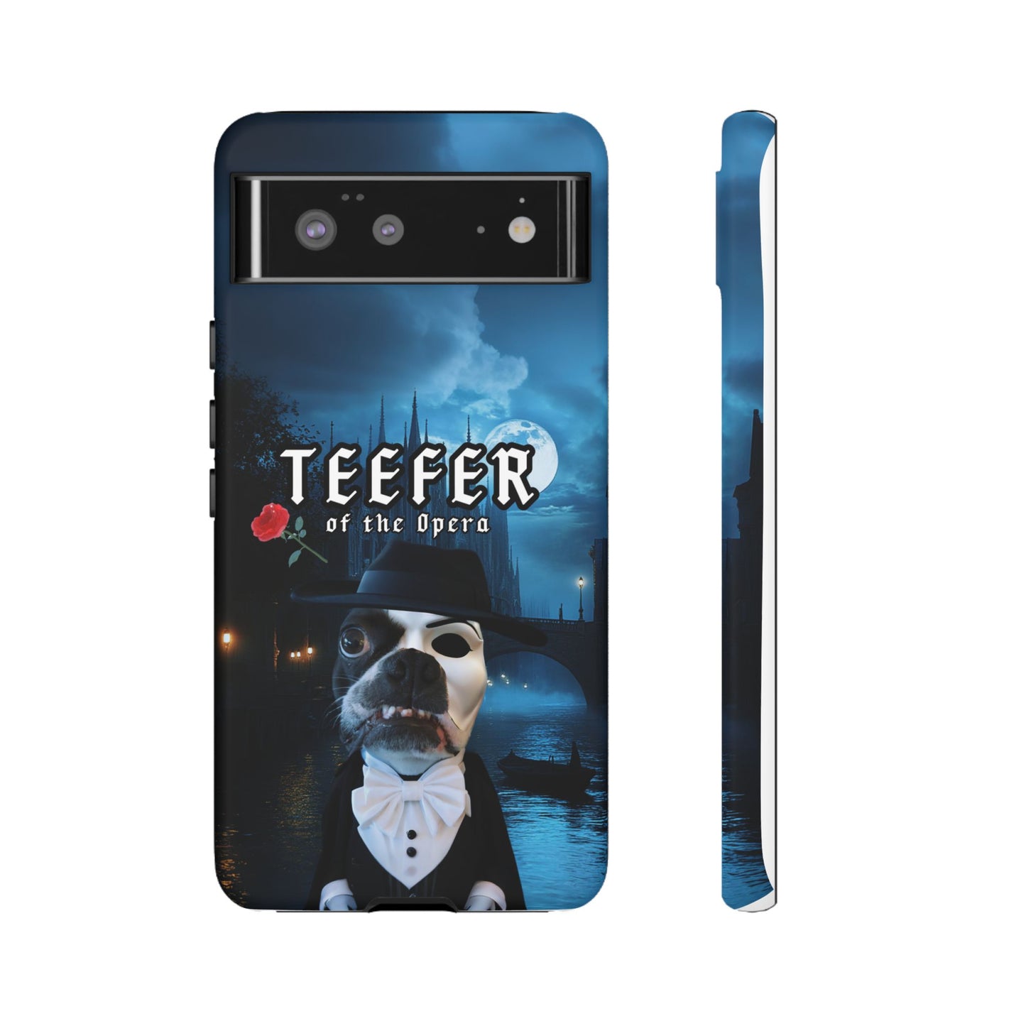 Teefer of the Opera Phone Case: Dramatic Elegance