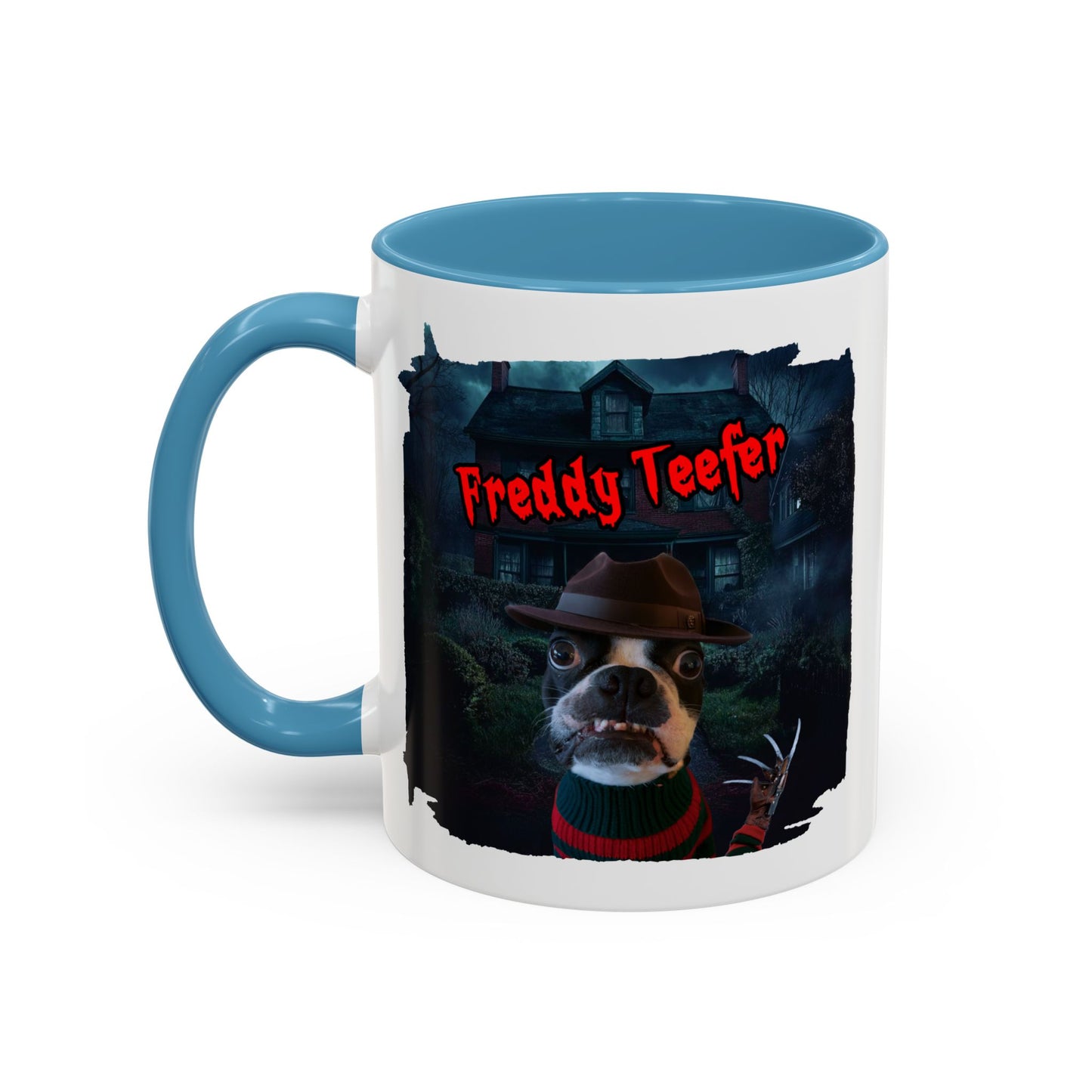 Freddy Teefer Accent Mug: Nightmare Brews Await