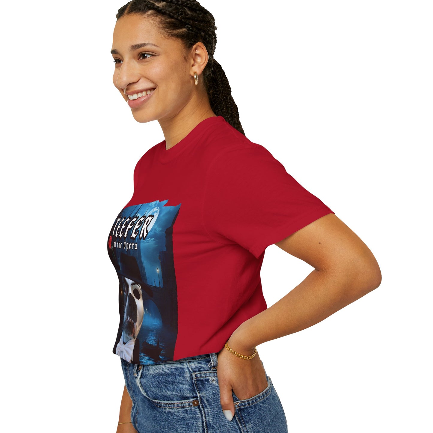 Teefer of the Opera Unisex T-Shirt: Curtain Call Comfort