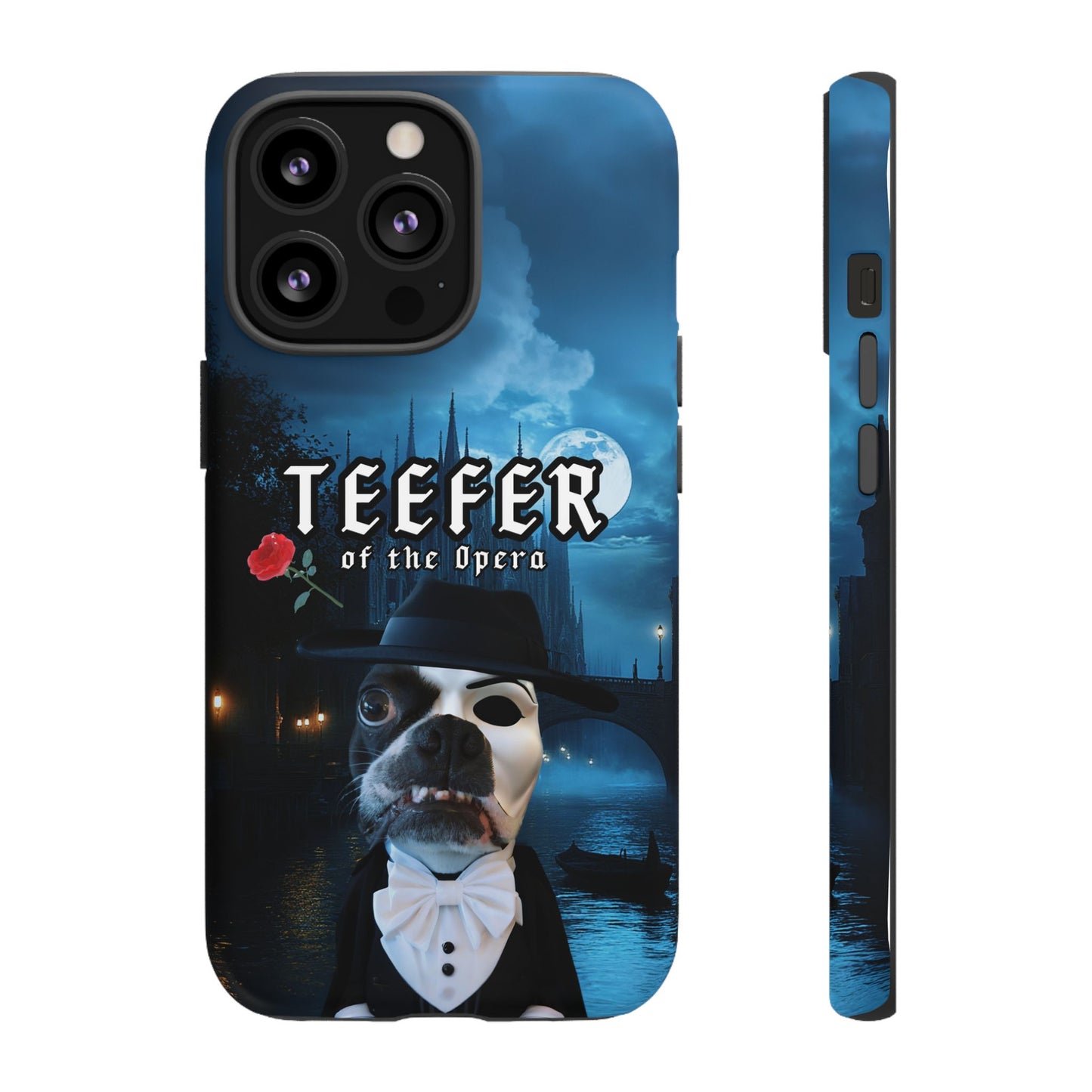 Teefer of the Opera Phone Case: Dramatic Elegance
