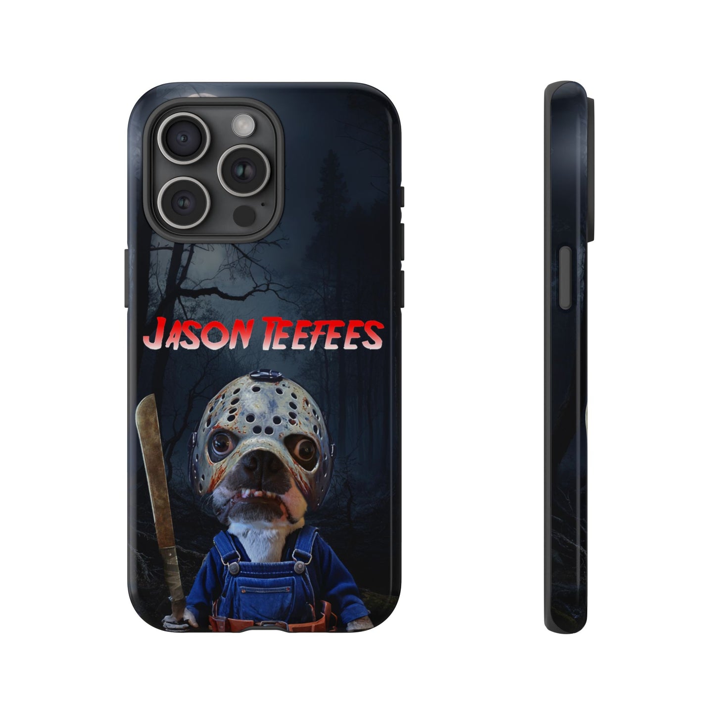 Masked Mischief: Jason Teefees Phone Case