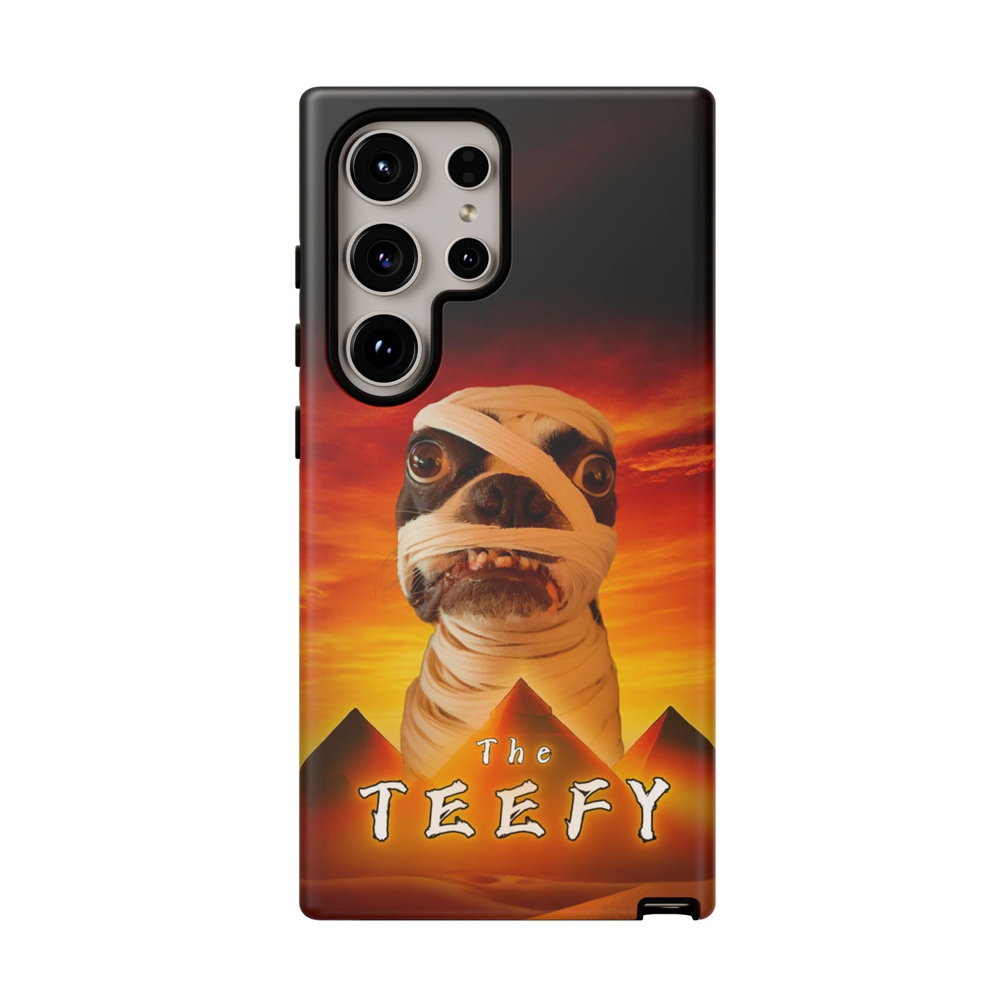 The Teefy Phone Case: Perfect for Teef and Classic Horror Enthusiasts