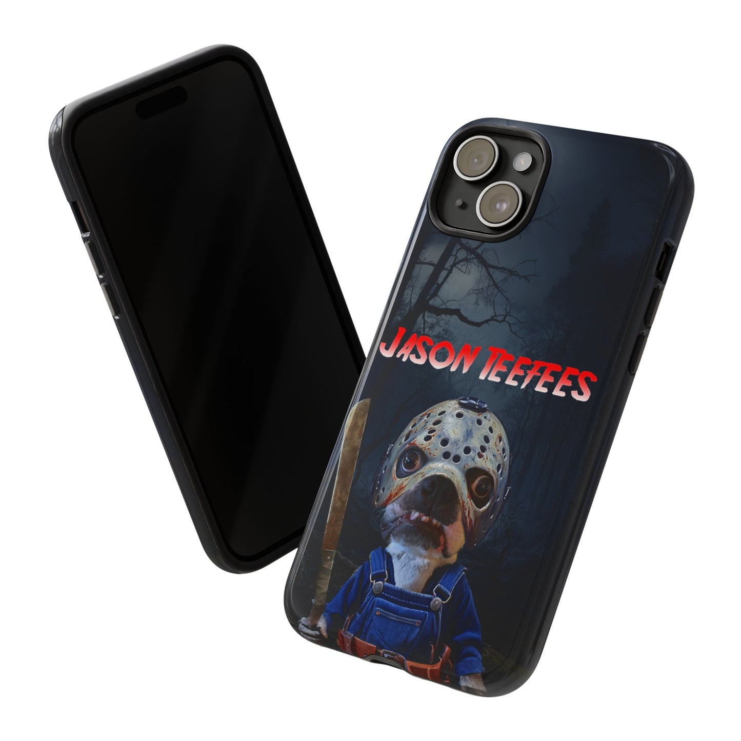 Masked Mischief: Jason Teefees Phone Case