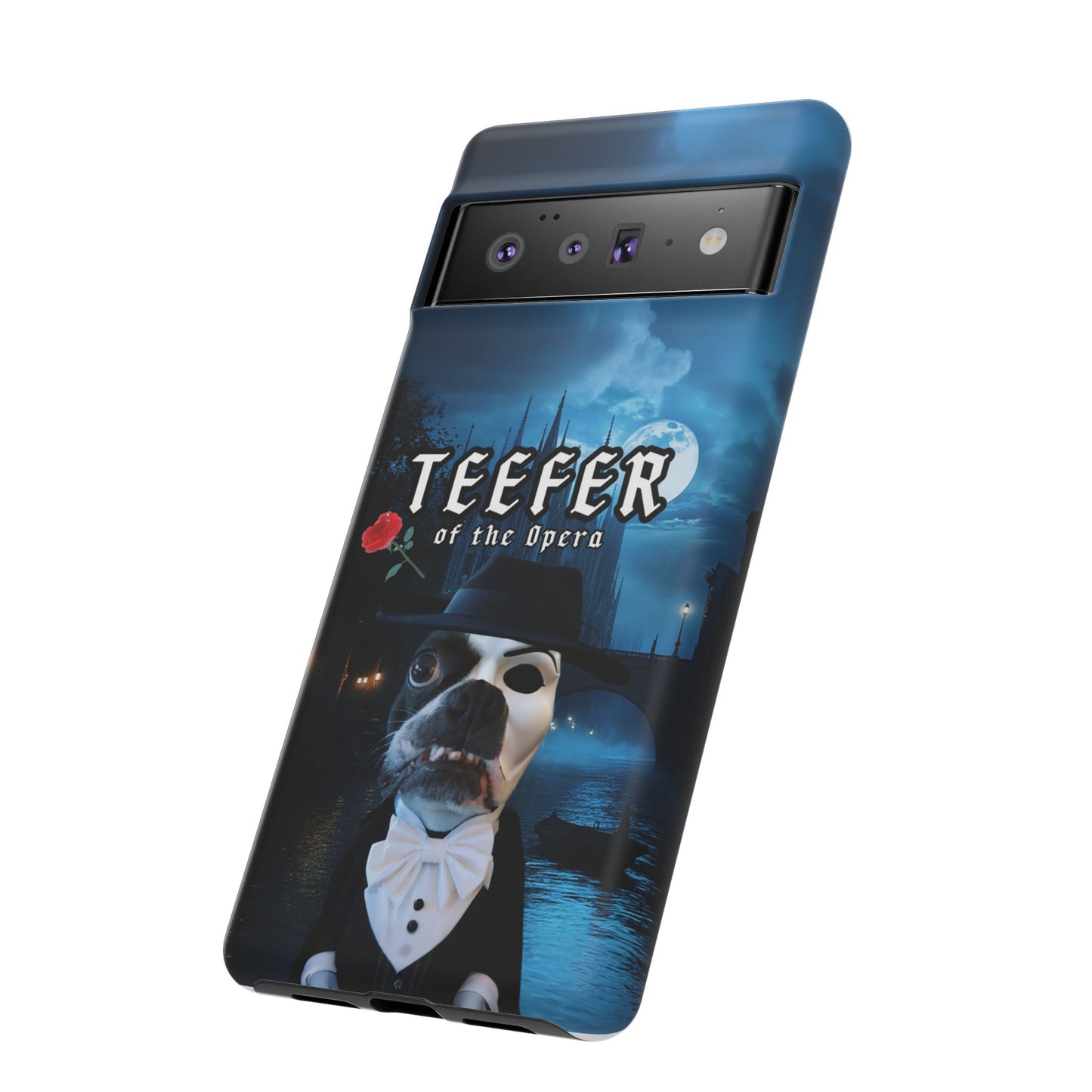 Teefer of the Opera Phone Case: Dramatic Elegance