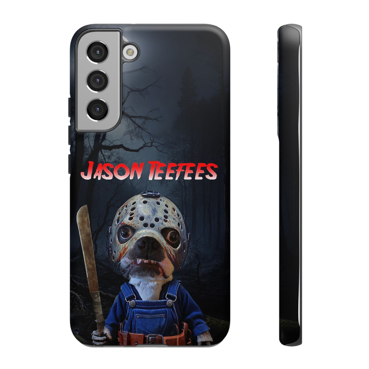 Masked Mischief: Jason Teefees Phone Case