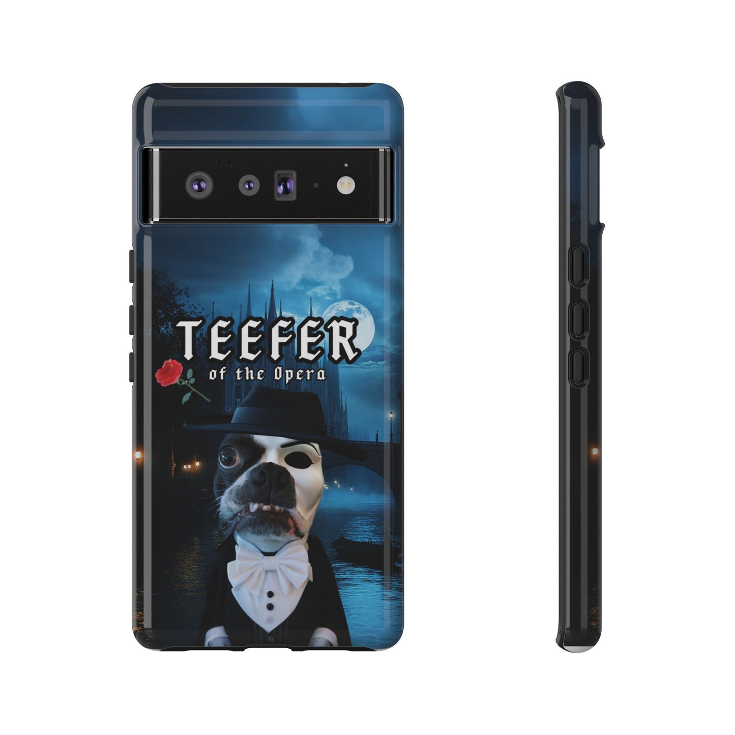 Teefer of the Opera Phone Case: Dramatic Elegance