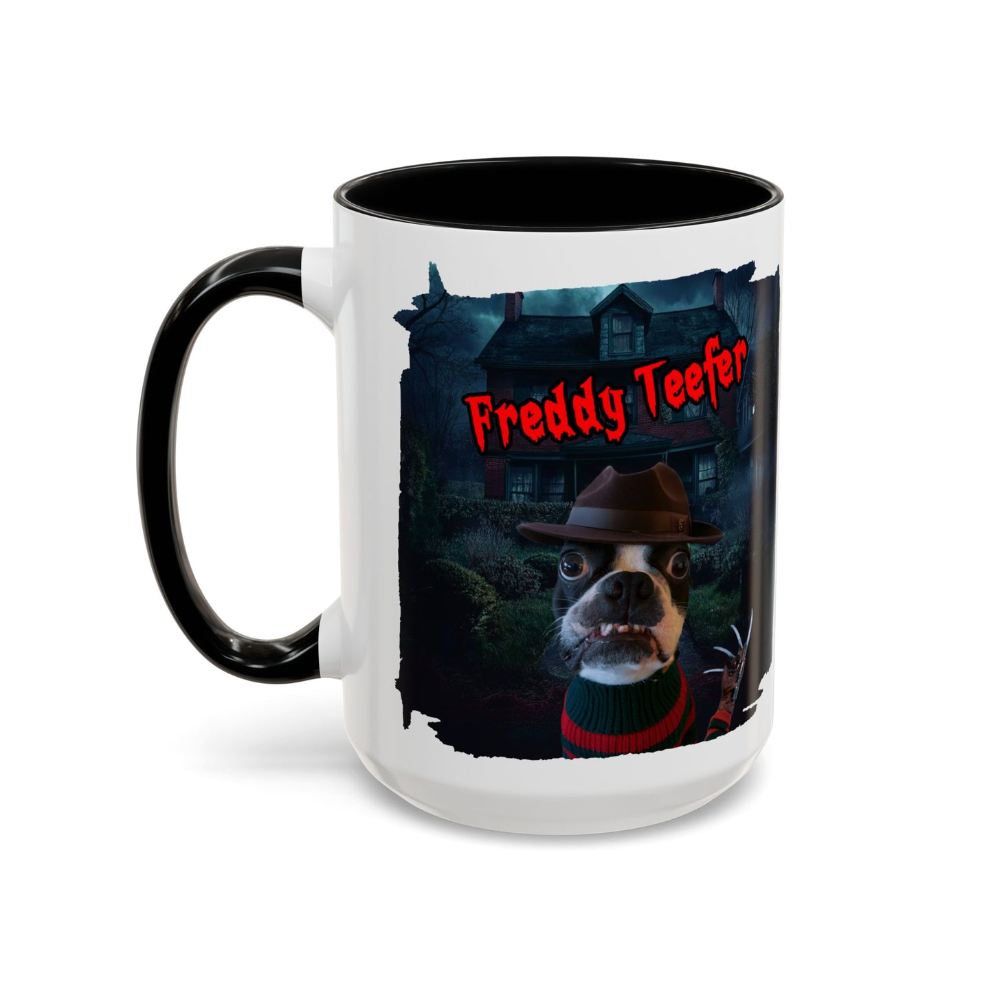 Freddy Teefer Accent Mug: Nightmare Brews Await