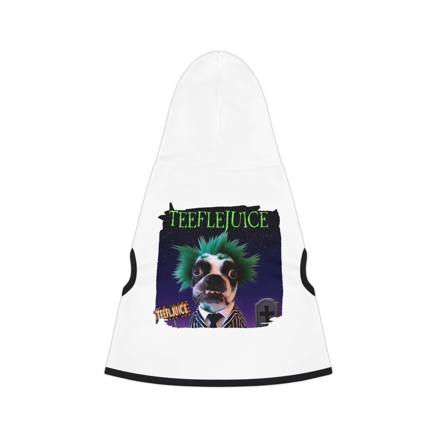 Teeflejuice Pet Hoodie: Haunt in Style