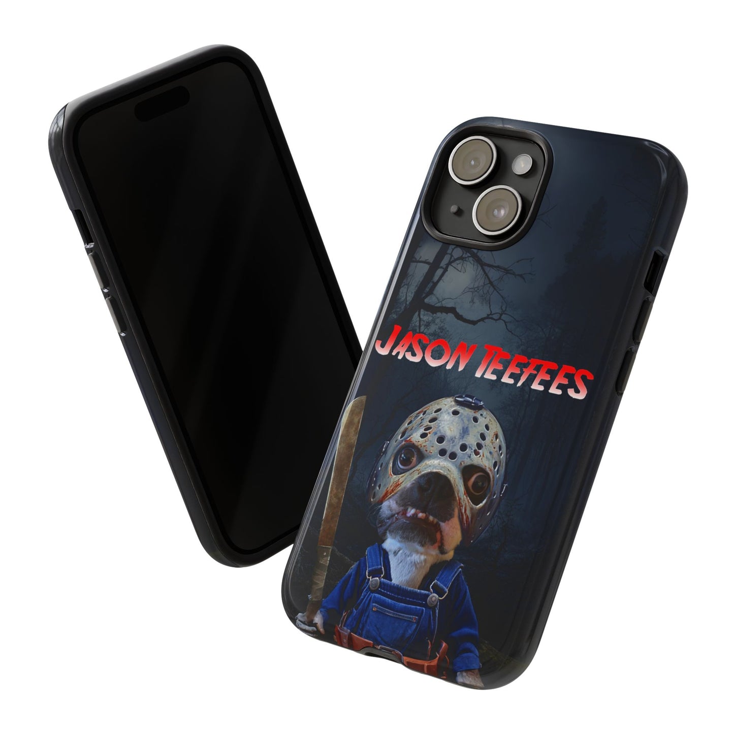 Masked Mischief: Jason Teefees Phone Case