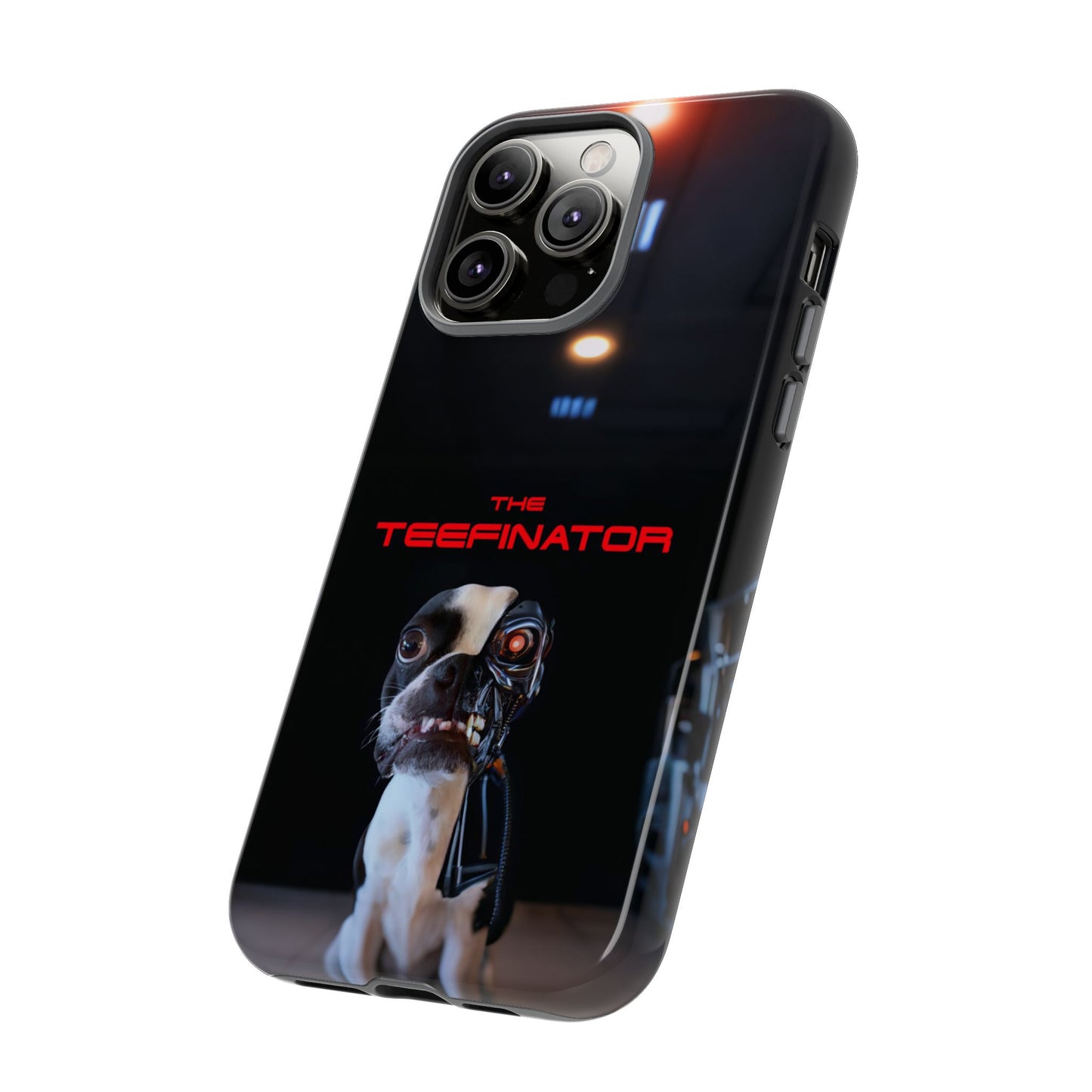 The Teefinator Phone Case: Cybernetic Shield