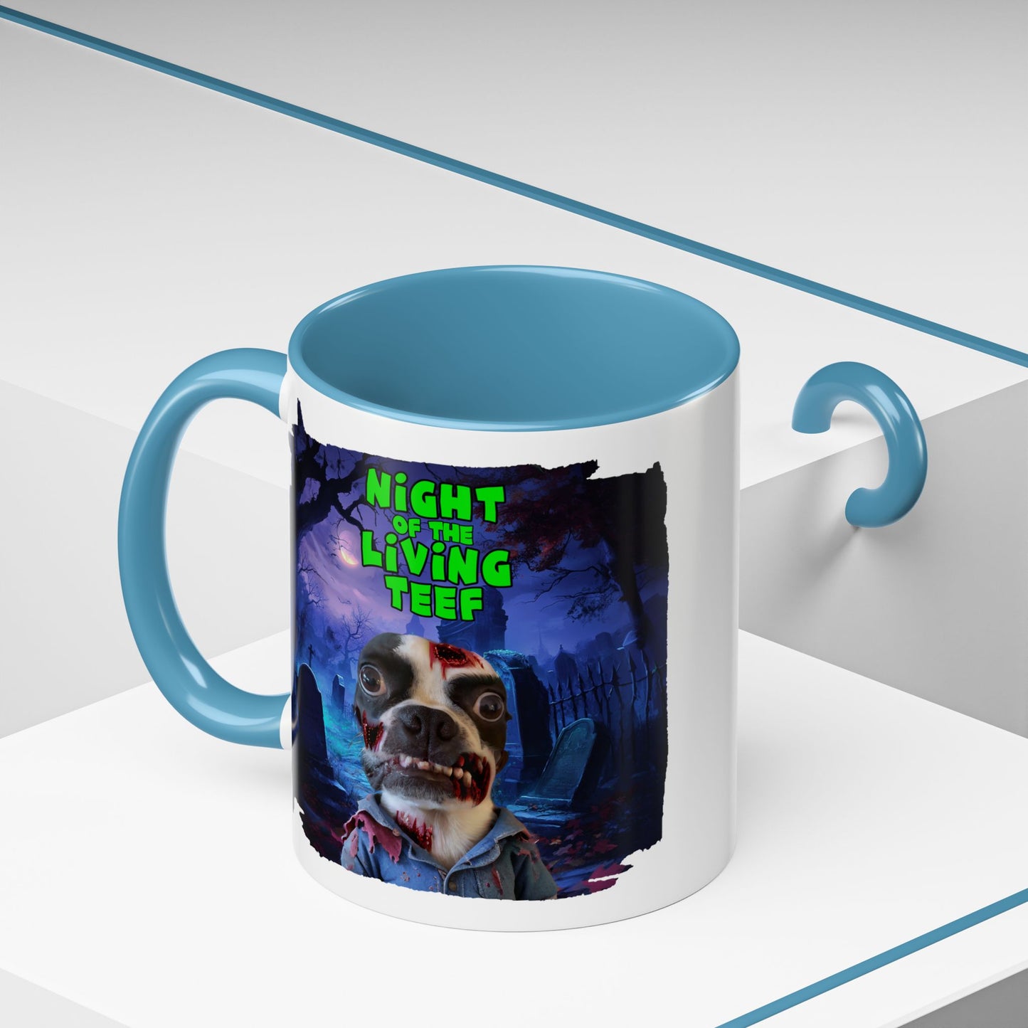 Night of the Living Teef Accent Mug: Zombie Sips