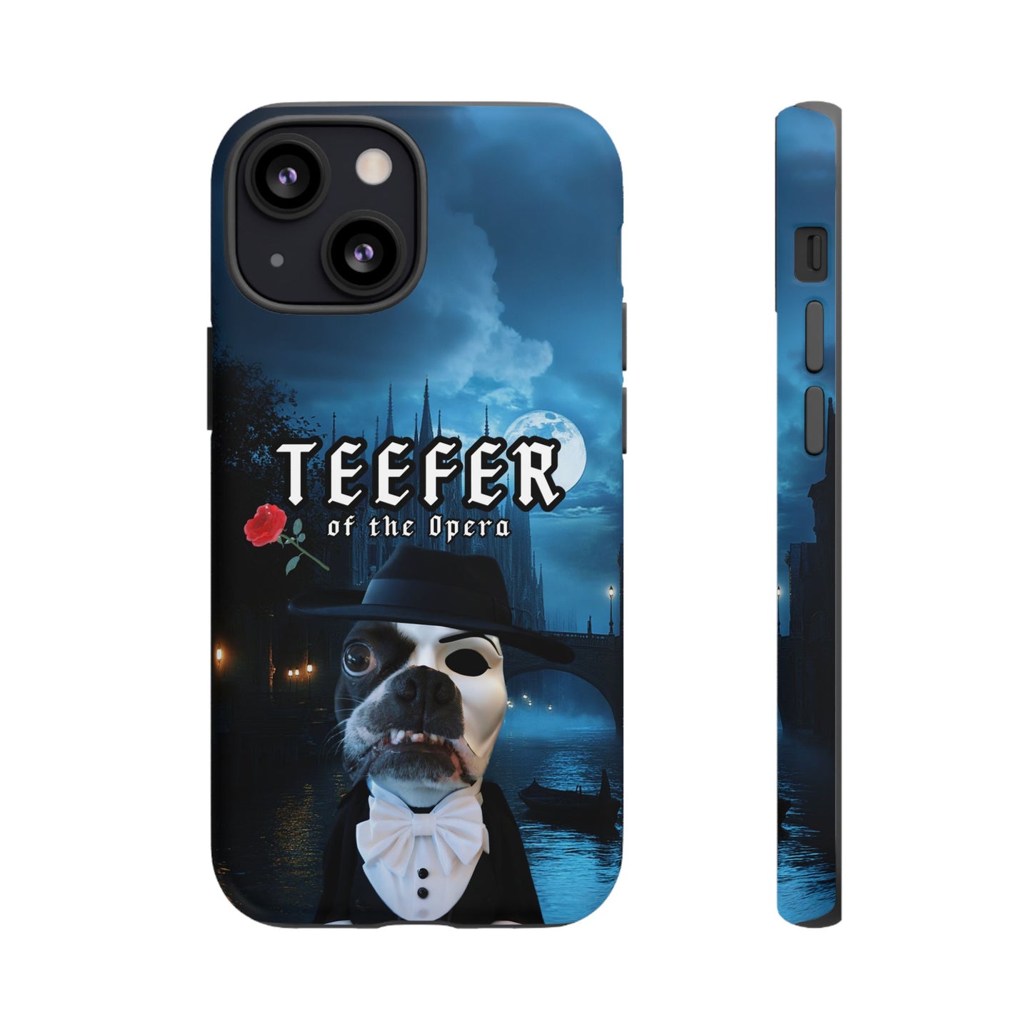 Teefer of the Opera Phone Case: Dramatic Elegance