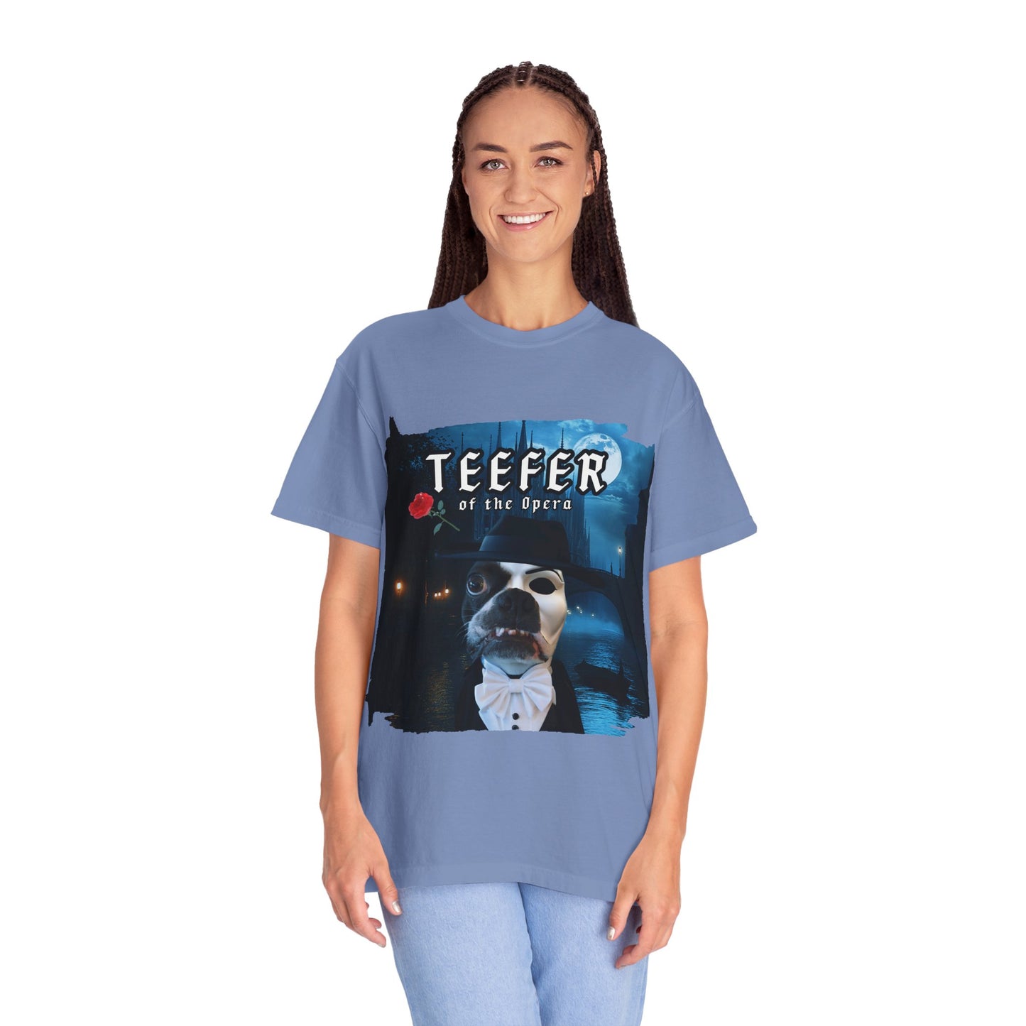 Teefer of the Opera Unisex T-Shirt: Curtain Call Comfort