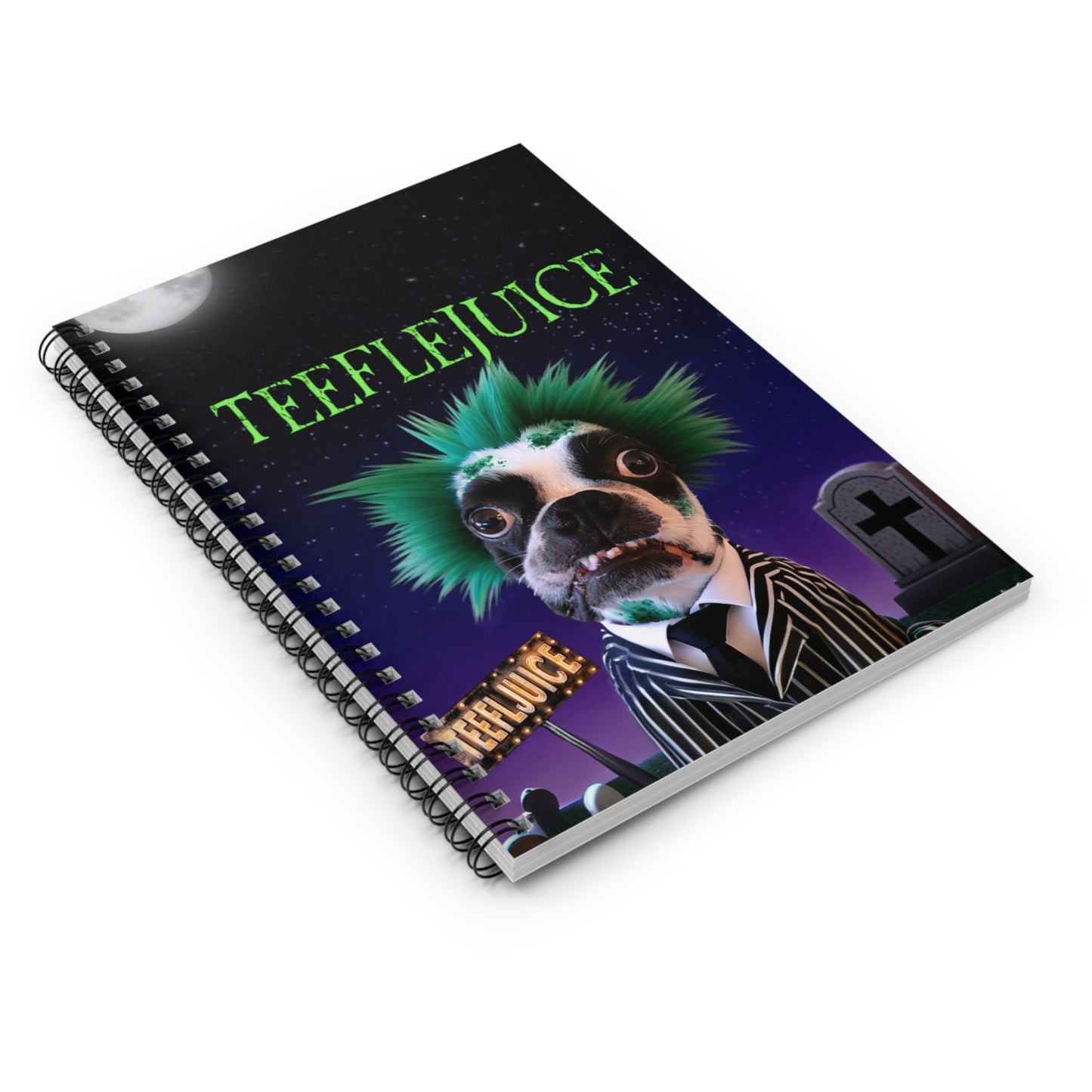 Teeflejuice: Handbook for the Creatively Deceased Notebook