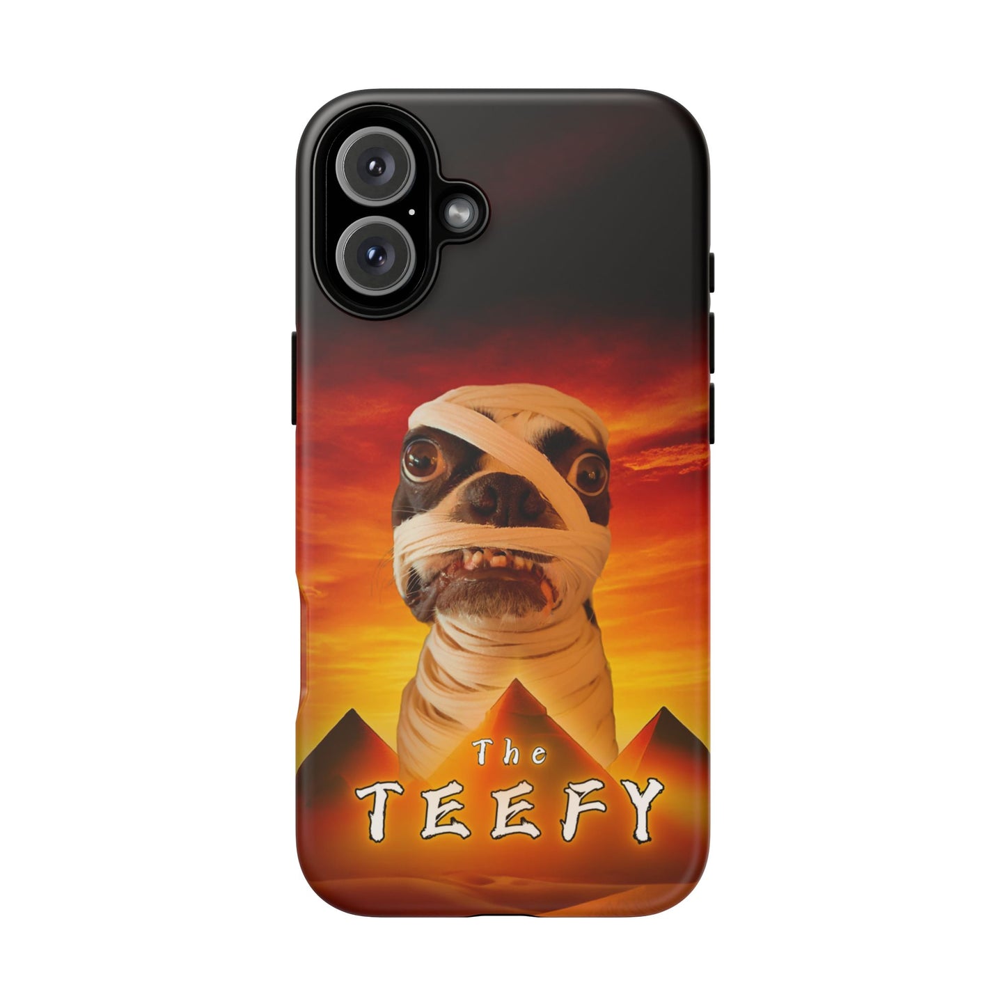 The Teefy Phone Case: Perfect for Teef and Classic Horror Enthusiasts