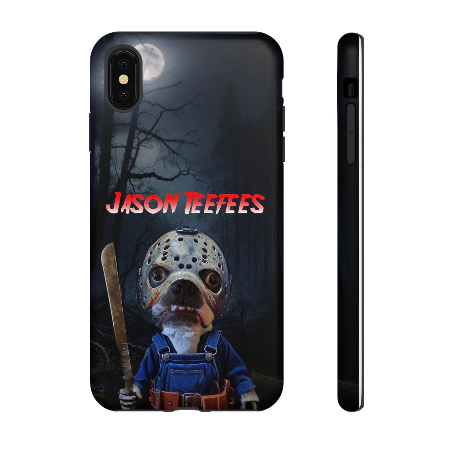 Masked Mischief: Jason Teefees Phone Case