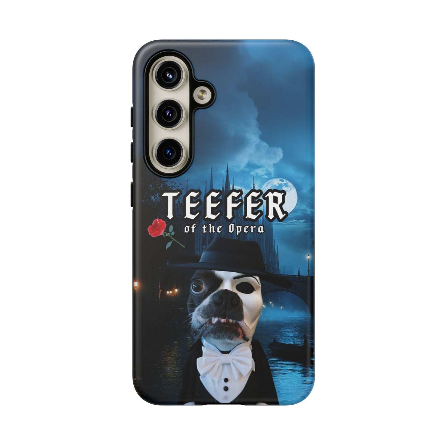 Teefer of the Opera Phone Case: Dramatic Elegance