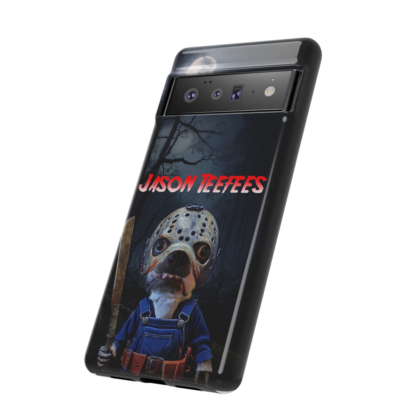 Masked Mischief: Jason Teefees Phone Case