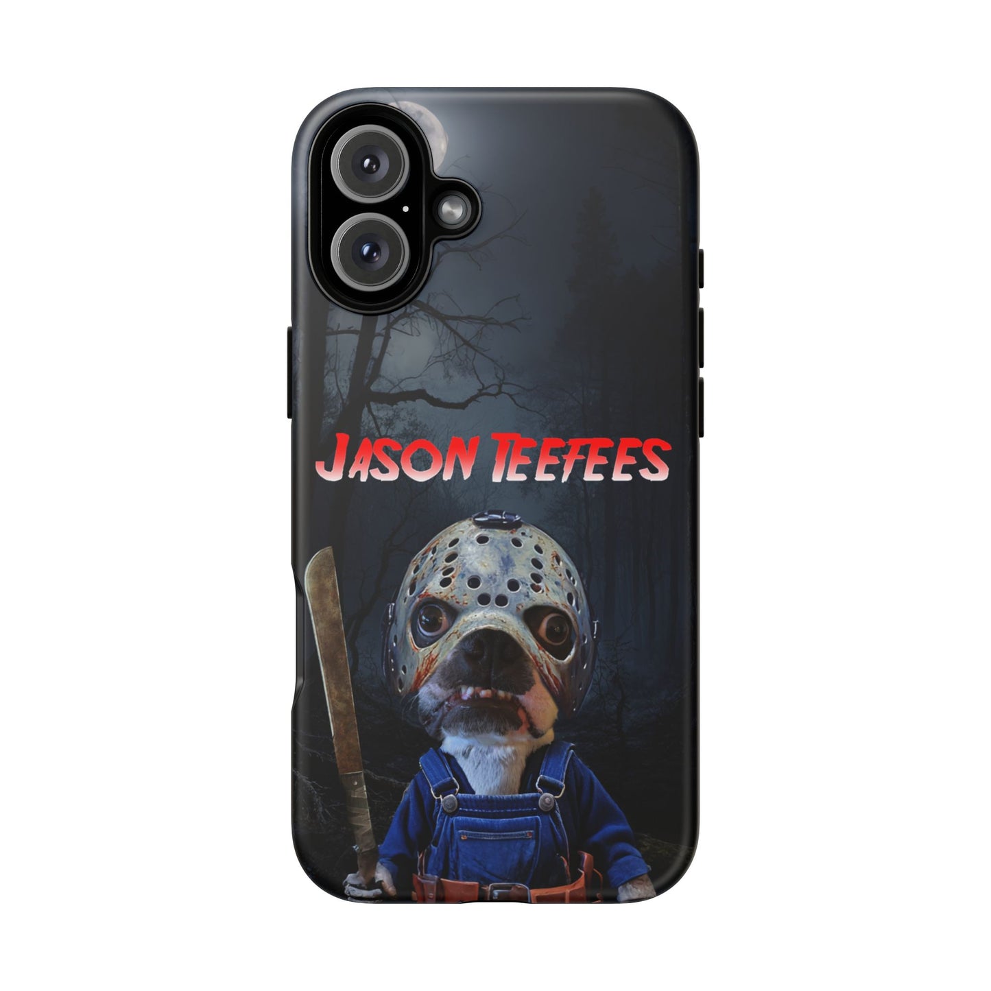 Masked Mischief: Jason Teefees Phone Case