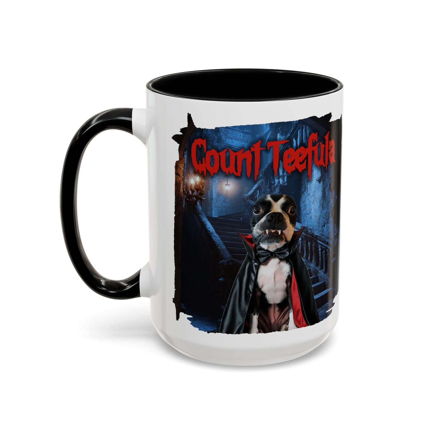 Sip with Count Teefula: Accent Mug