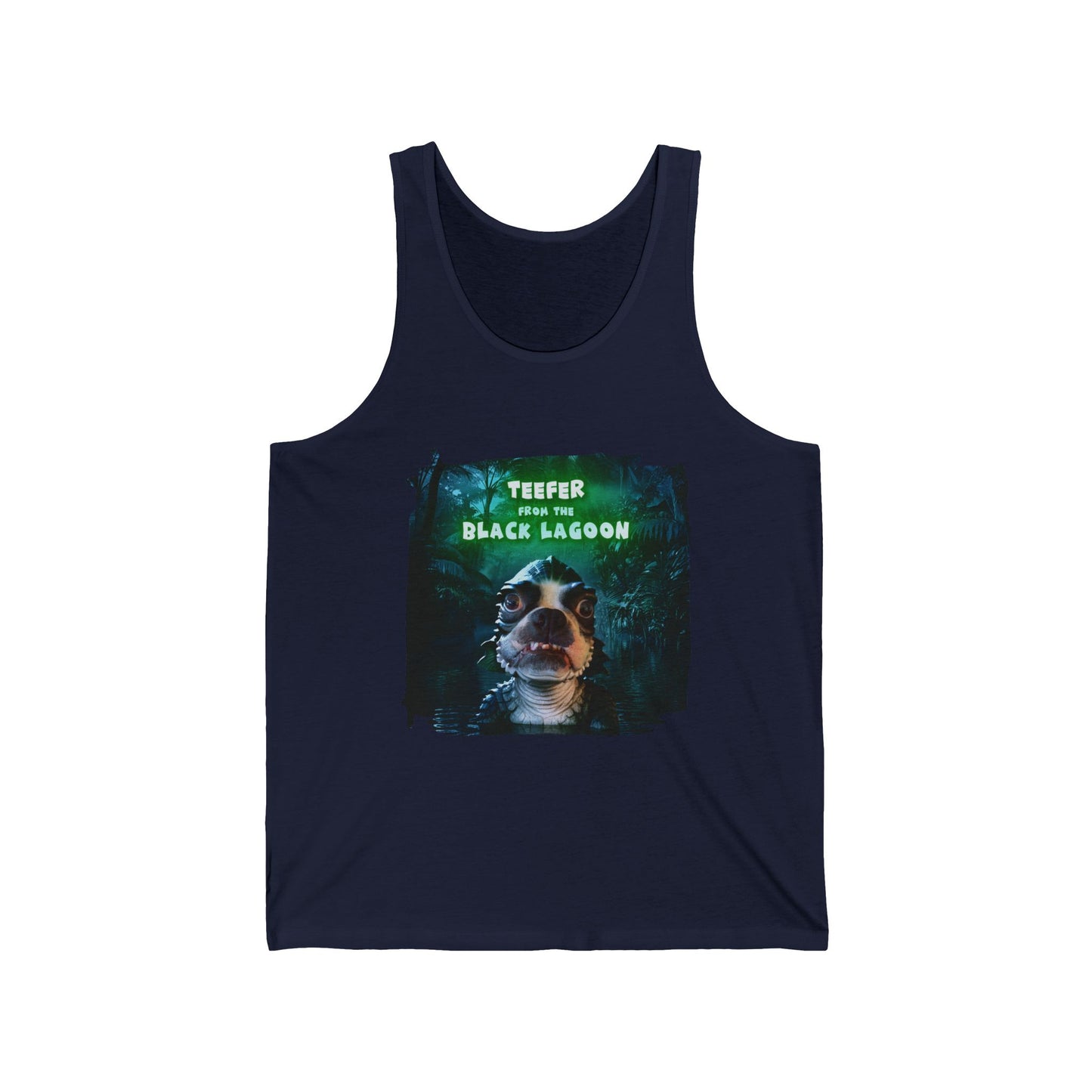 Teefer from the Black Lagoon Unisex Tank Top: Lagoon Explorer