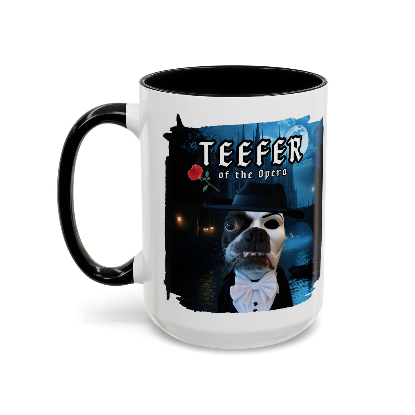 Teefer of the Opera Accent Mug: Sips in the Spotlight