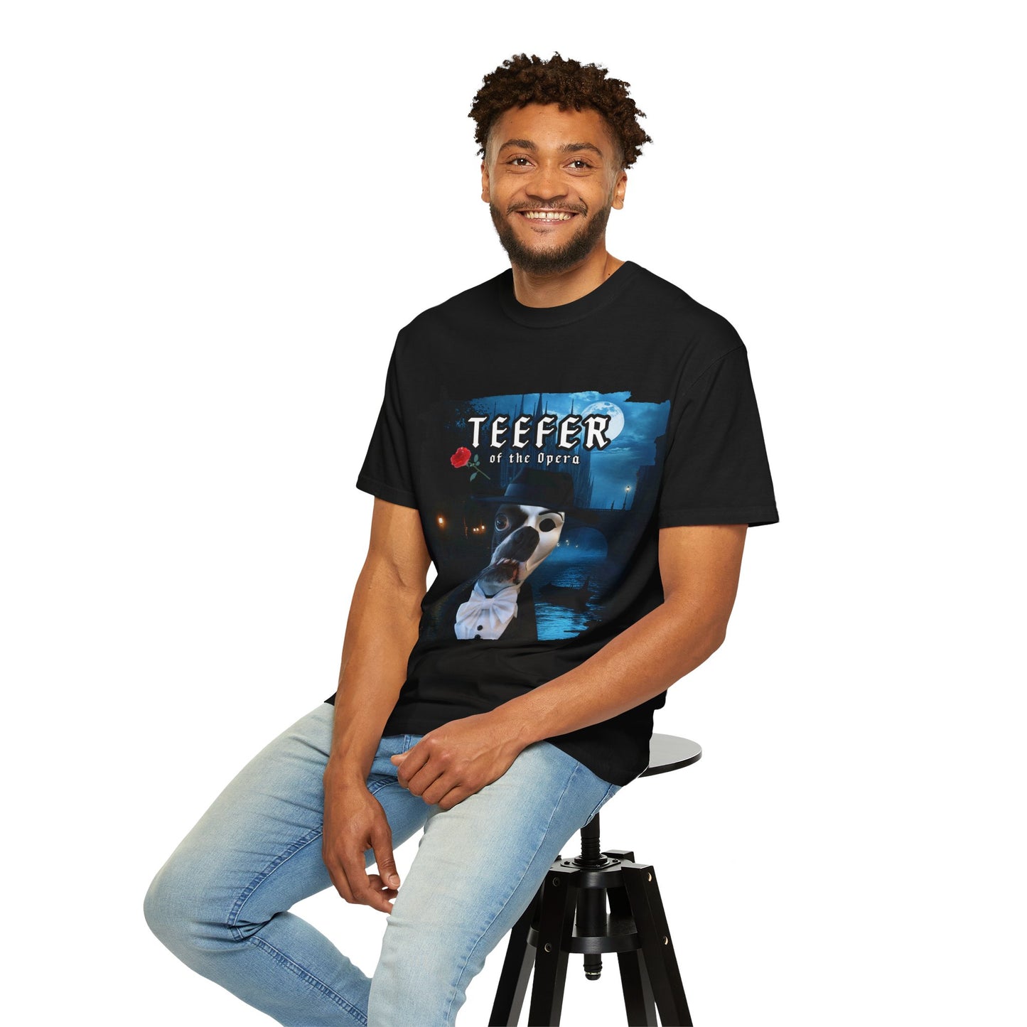 Teefer of the Opera Unisex T-Shirt: Curtain Call Comfort