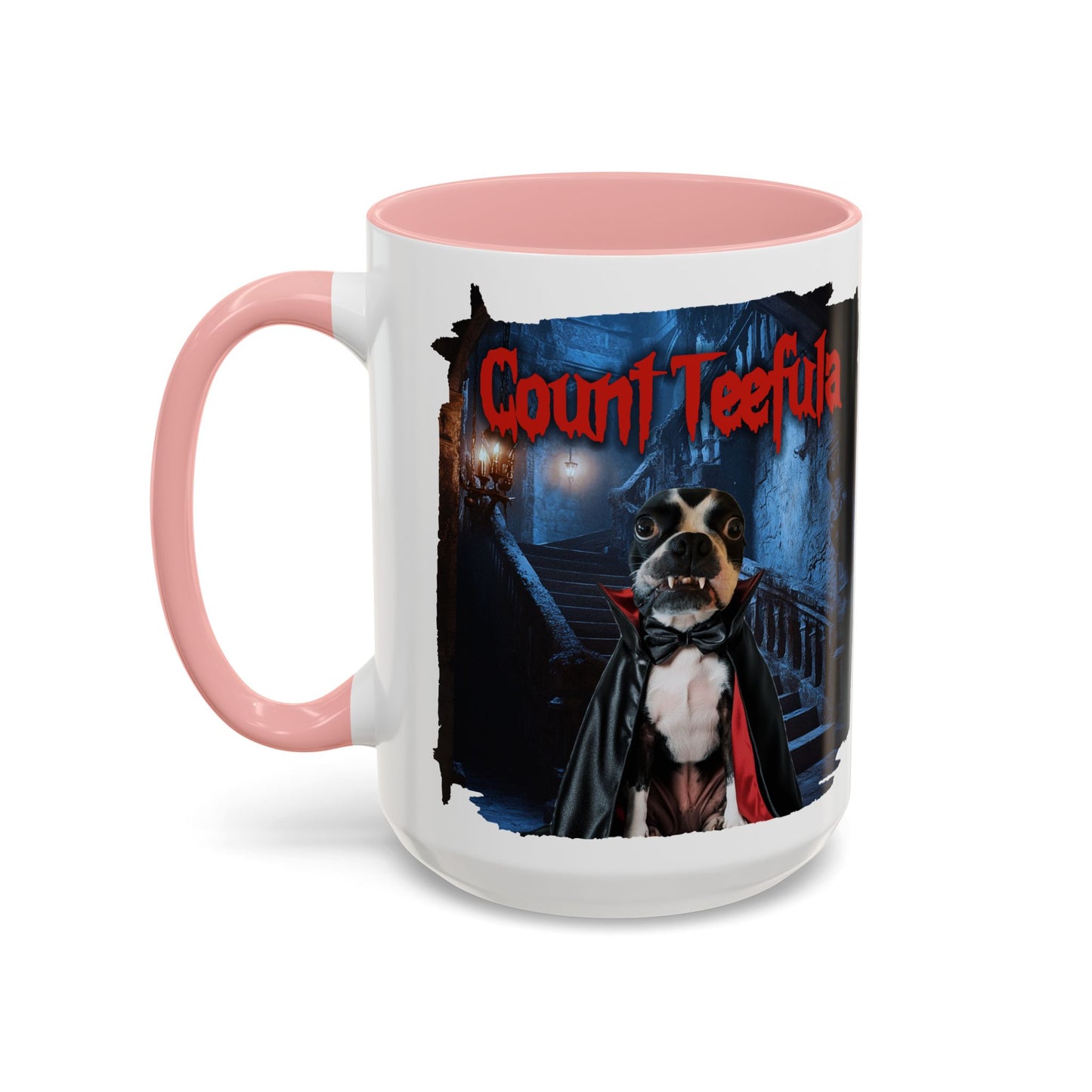 Sip with Count Teefula: Accent Mug
