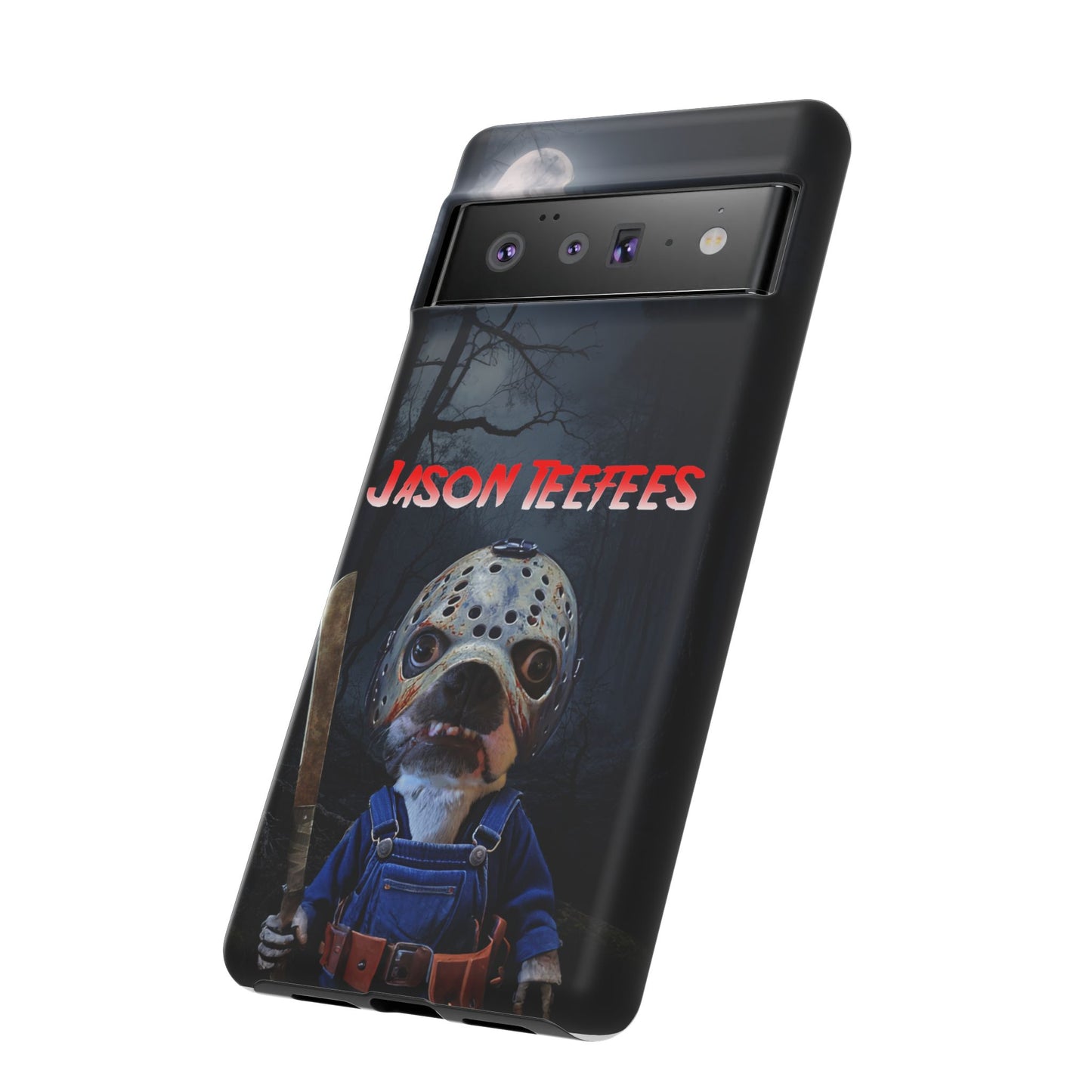 Masked Mischief: Jason Teefees Phone Case