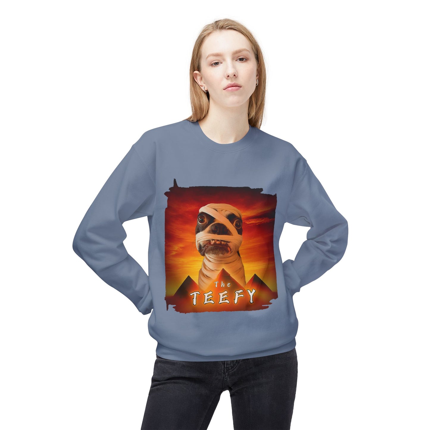 The Teefy Crewneck Sweatshirt: Ancient Comfort