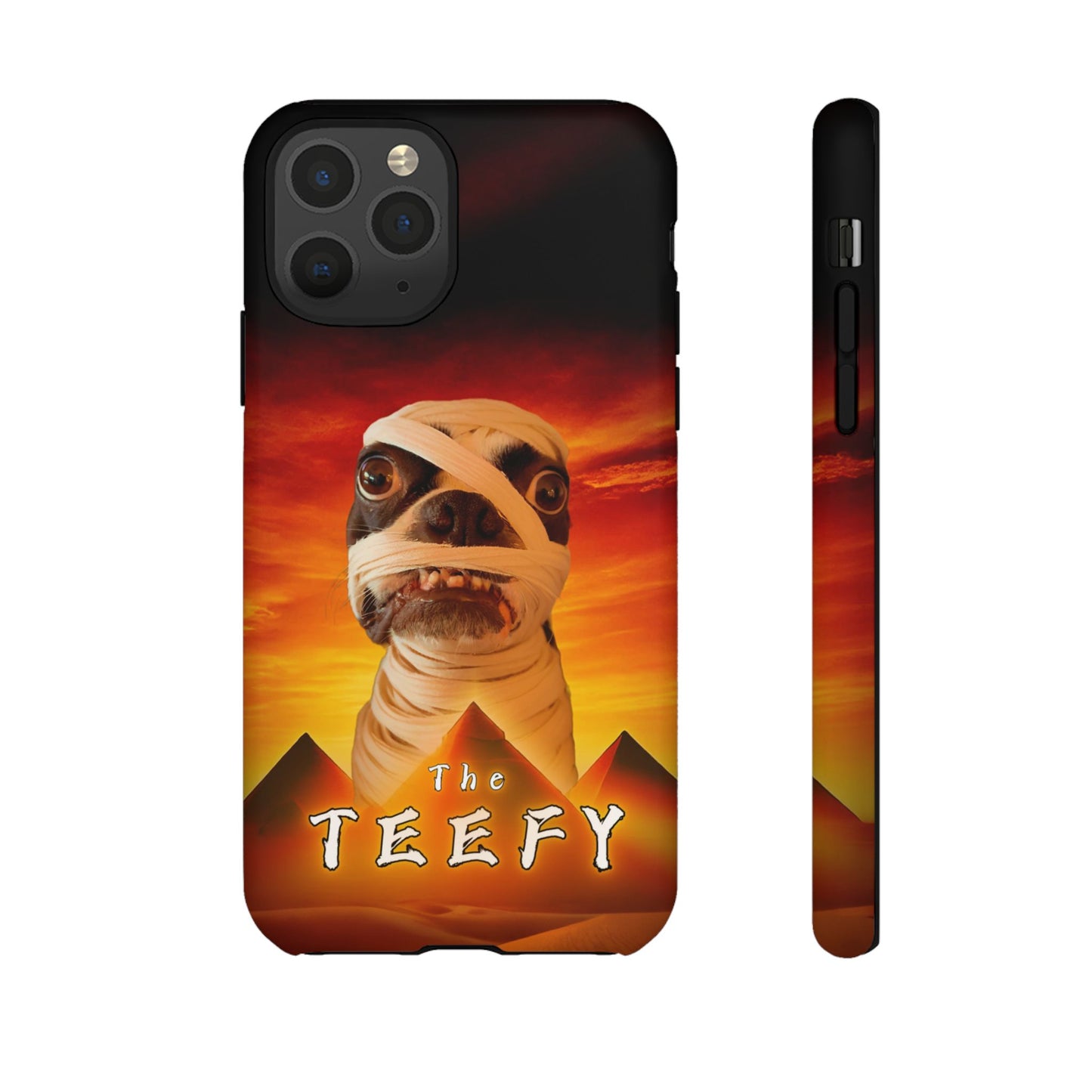 The Teefy Phone Case: Perfect for Teef and Classic Horror Enthusiasts