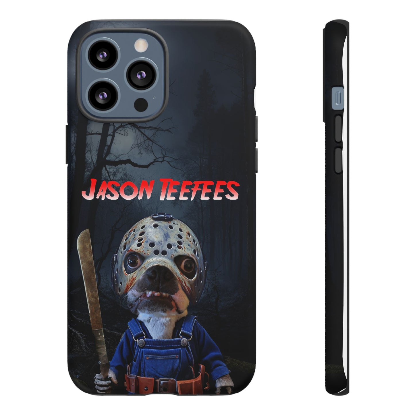 Masked Mischief: Jason Teefees Phone Case