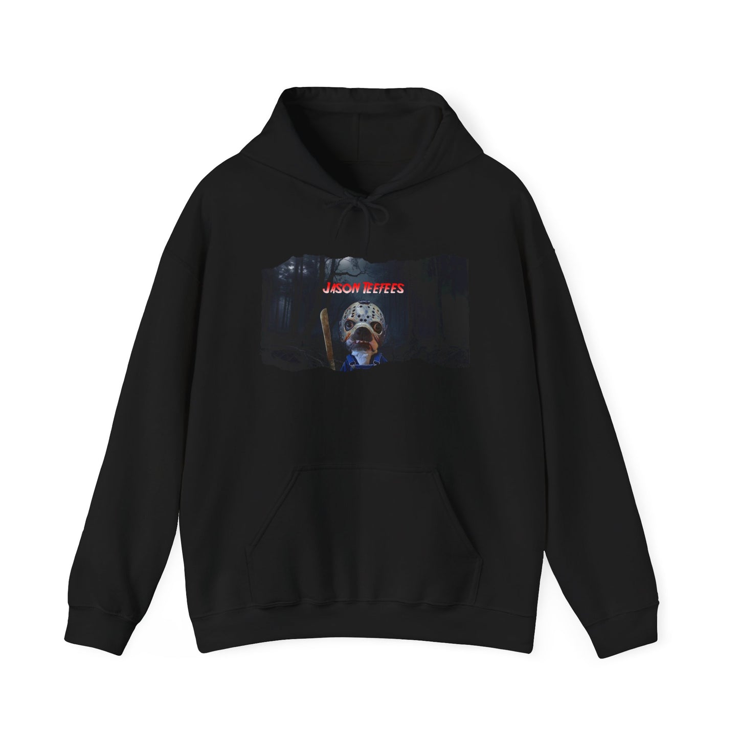 Jason Teefees Unisex Pullover Hoodie: Camp Crystal Comfort