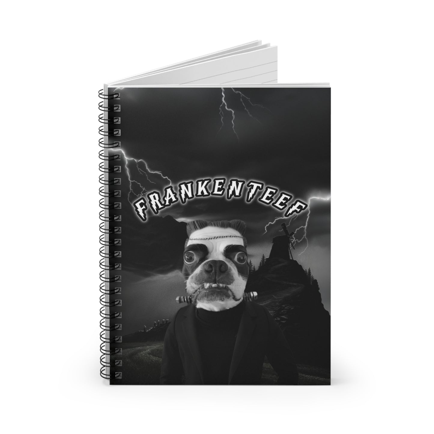 Frankenteef's Lab Notes: The Quirky Monster Notebook
