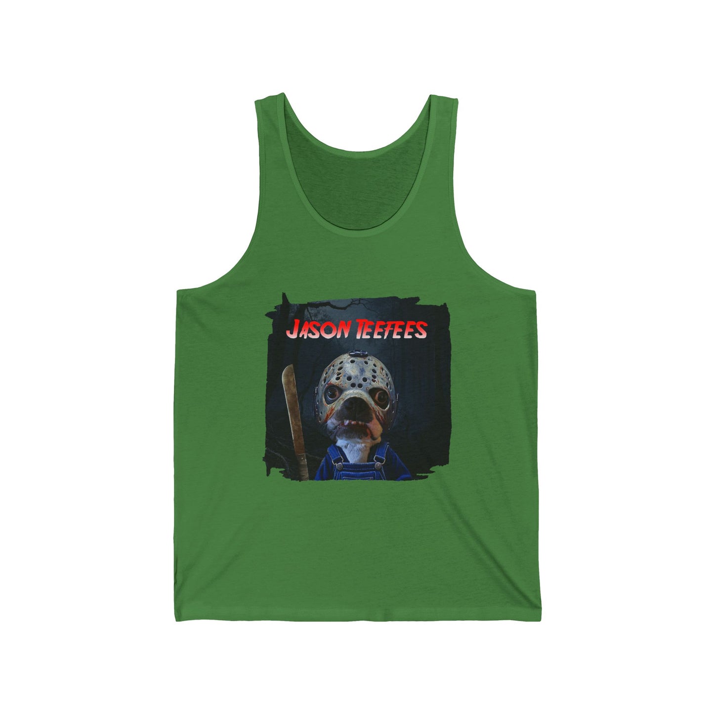Jason Teefees Unisex Tank Top: Campsite Chiller