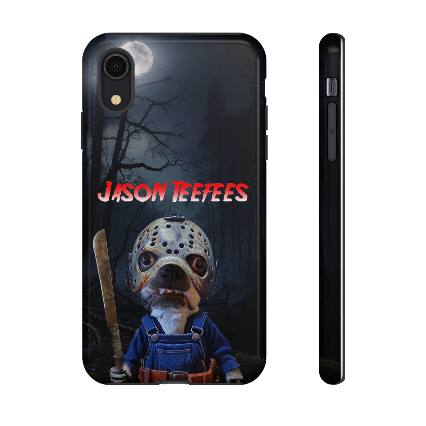 Masked Mischief: Jason Teefees Phone Case