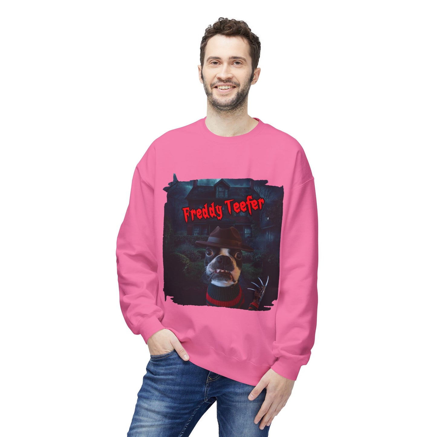 Freddy Teefer Crewneck Sweatshirt: Dream Realm Cozy