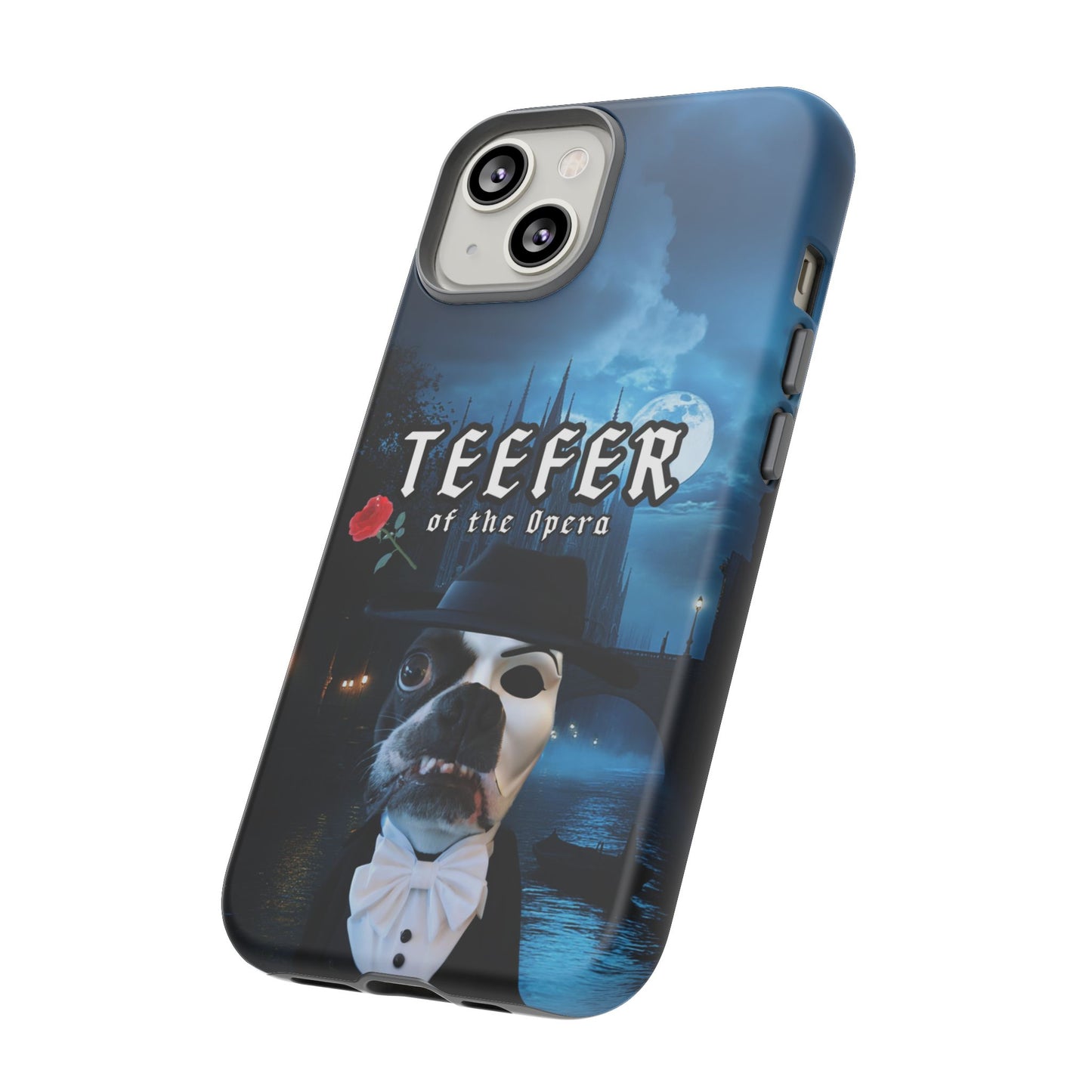 Teefer of the Opera Phone Case: Dramatic Elegance