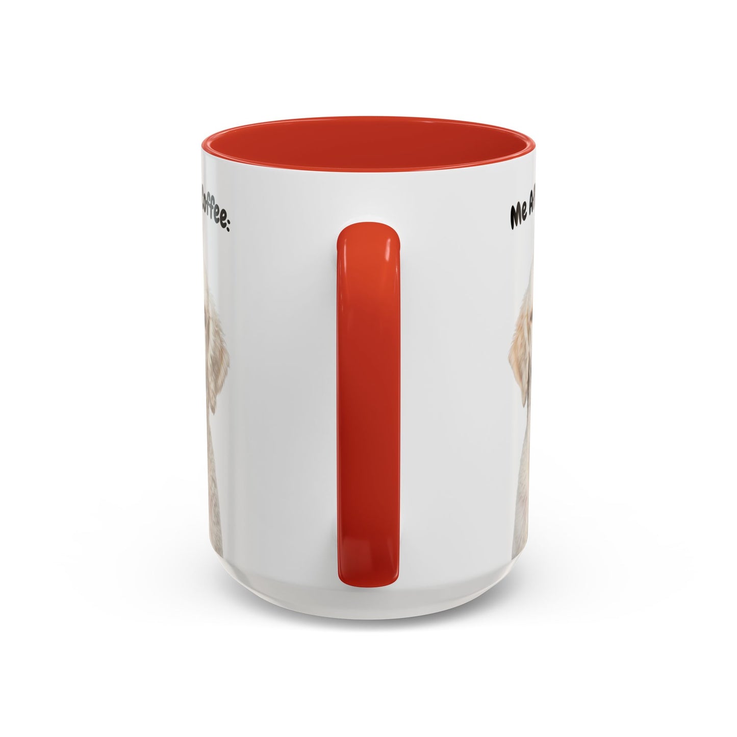 Funny Poodle Coffee Mug – Me Before Coffee / Me After Coffee – Cute Poodle Teeth Design – Teefers Original