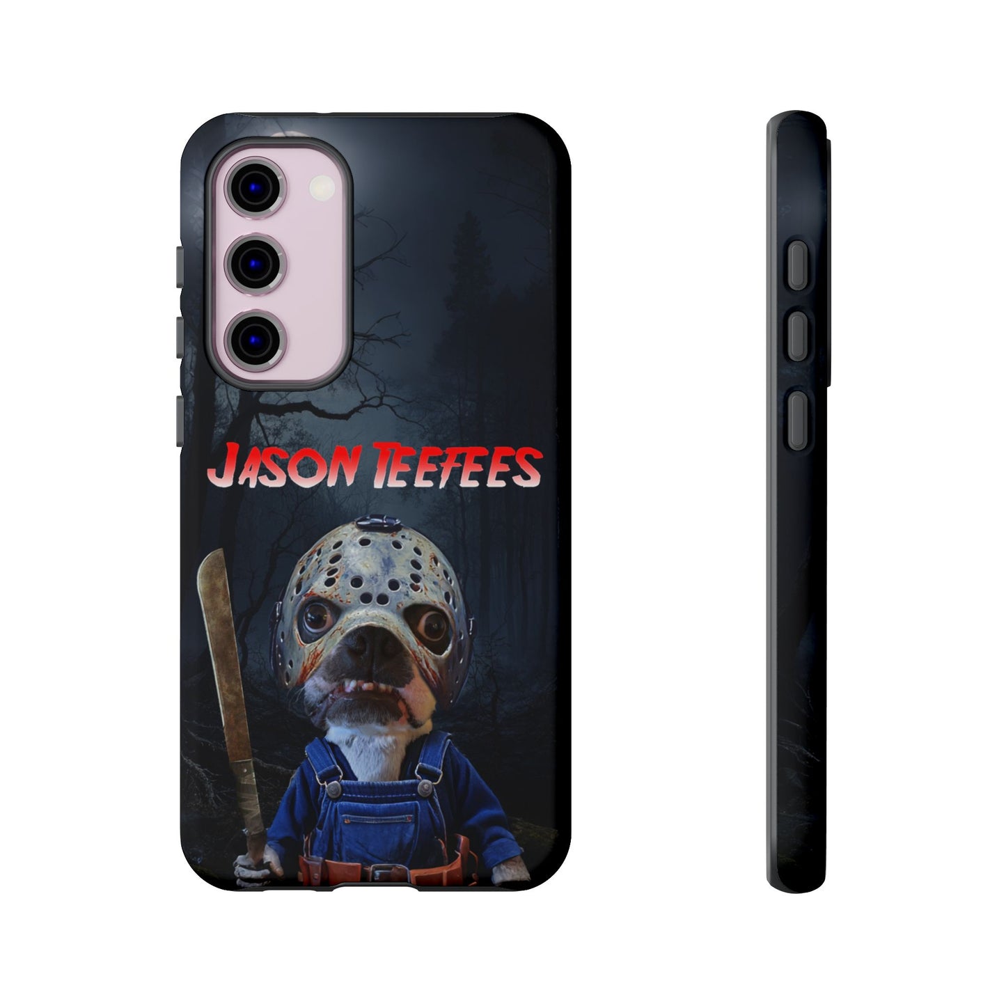 Masked Mischief: Jason Teefees Phone Case
