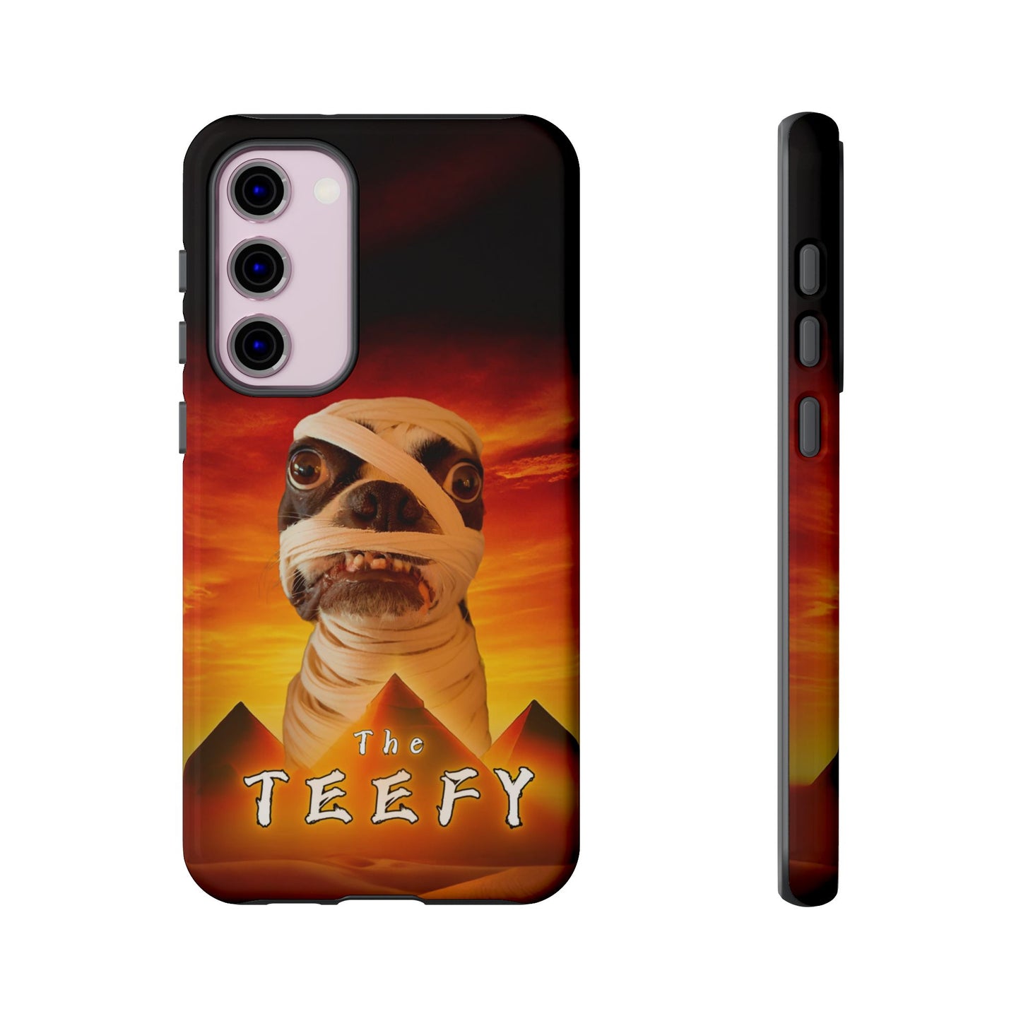 The Teefy Phone Case: Perfect for Teef and Classic Horror Enthusiasts