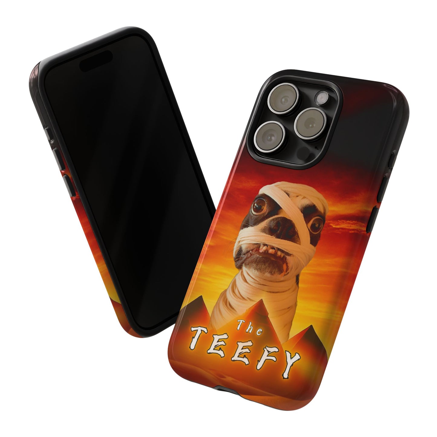 The Teefy Phone Case: Perfect for Teef and Classic Horror Enthusiasts