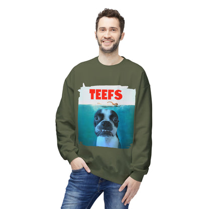 Teefs Crewneck Sweatshirt: Ocean Predator Comfort