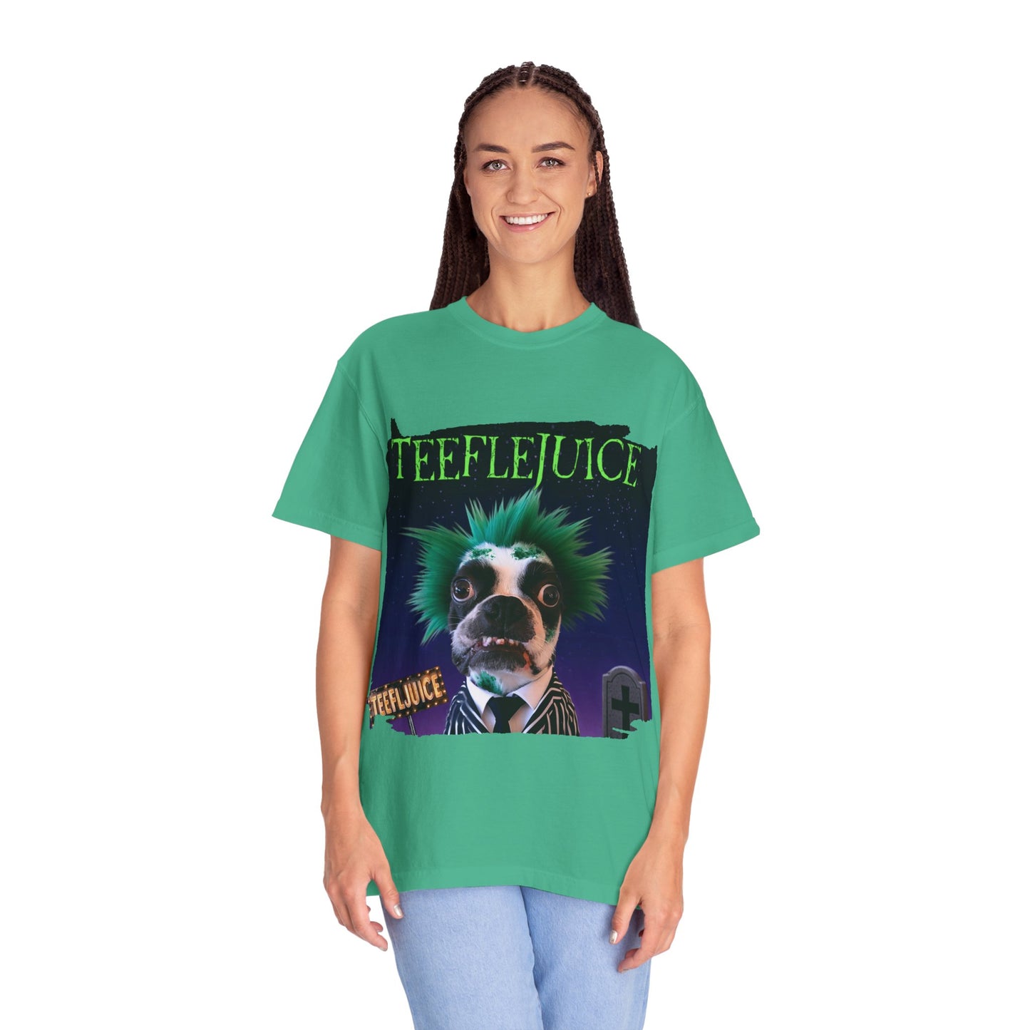 Teeflejuice Unisex T-Shirt: Stylishly Spooky Comfort