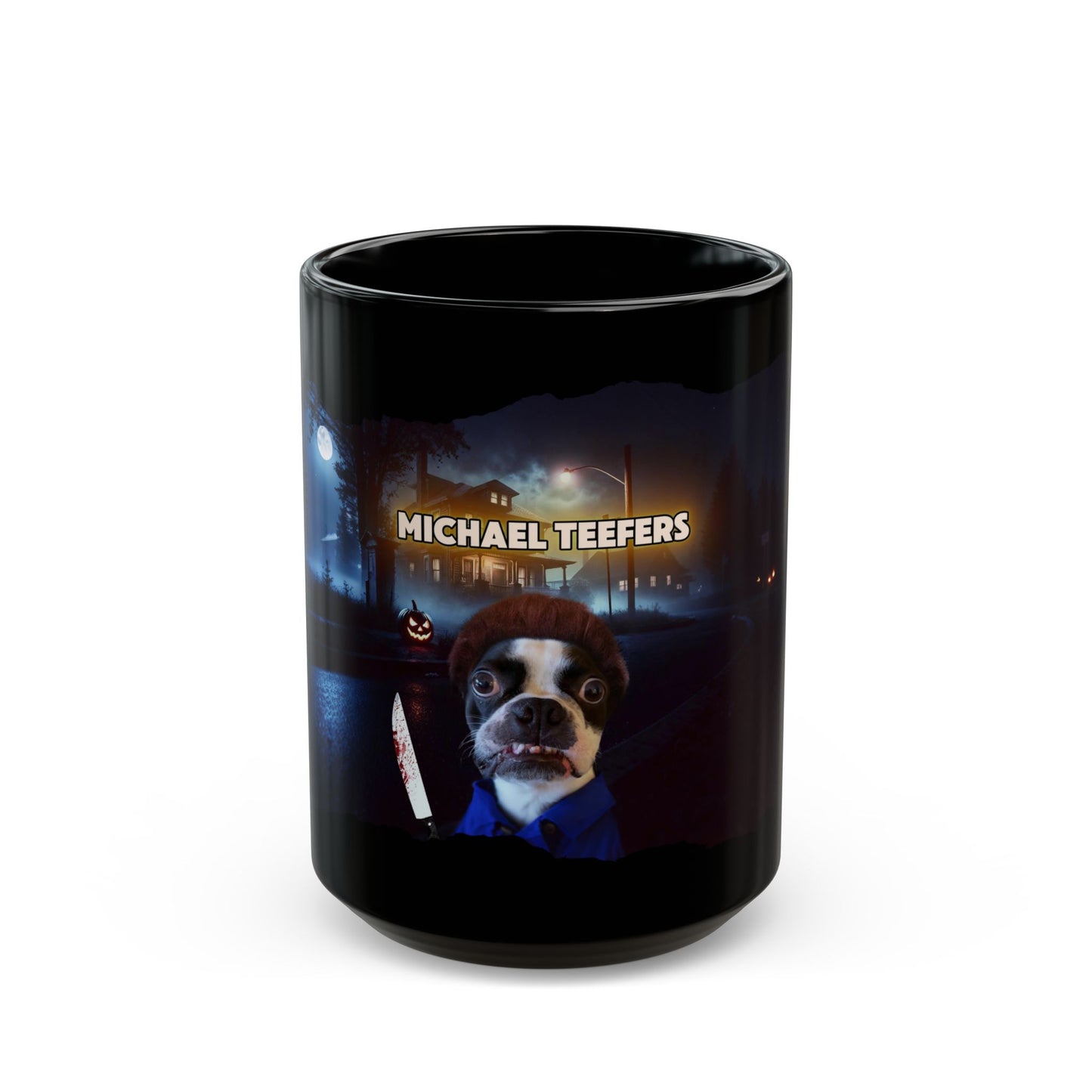 Michael Teefers Coffee Mug – Sip with a Slasher Twist