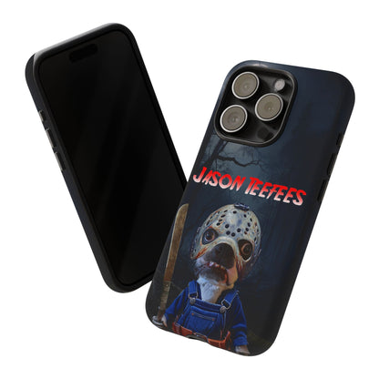 Masked Mischief: Jason Teefees Phone Case
