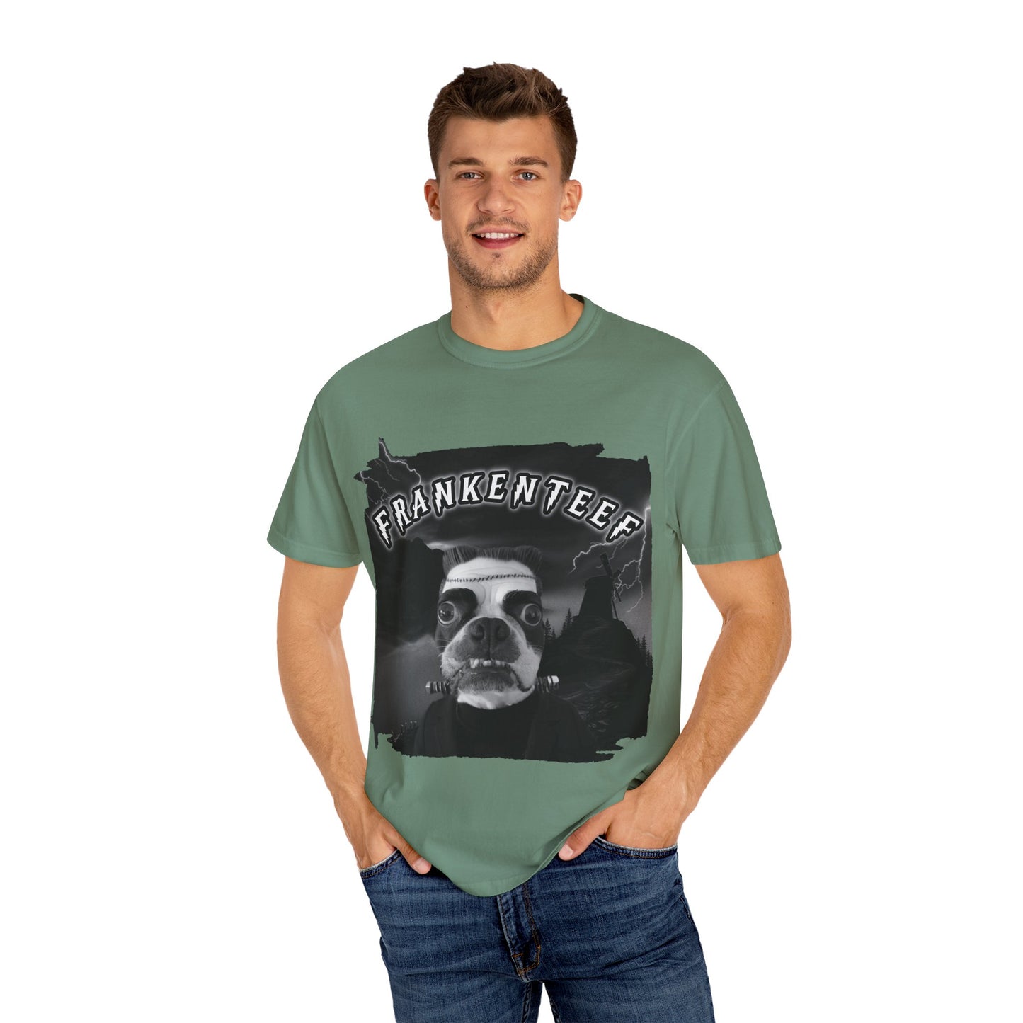 Frankenteef Unisex T-Shirt: Classic Monster Charm