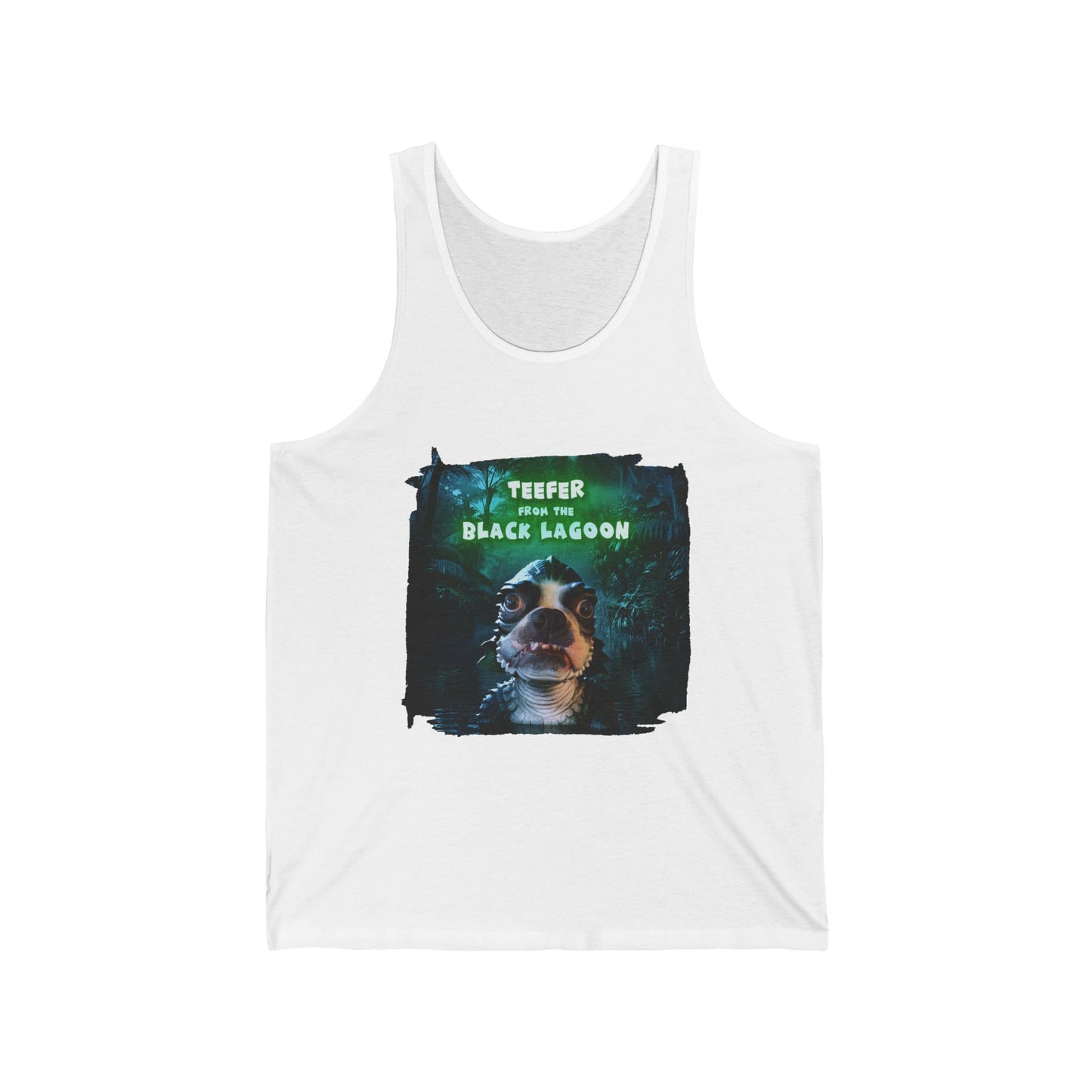 Teefer from the Black Lagoon Unisex Tank Top: Lagoon Explorer